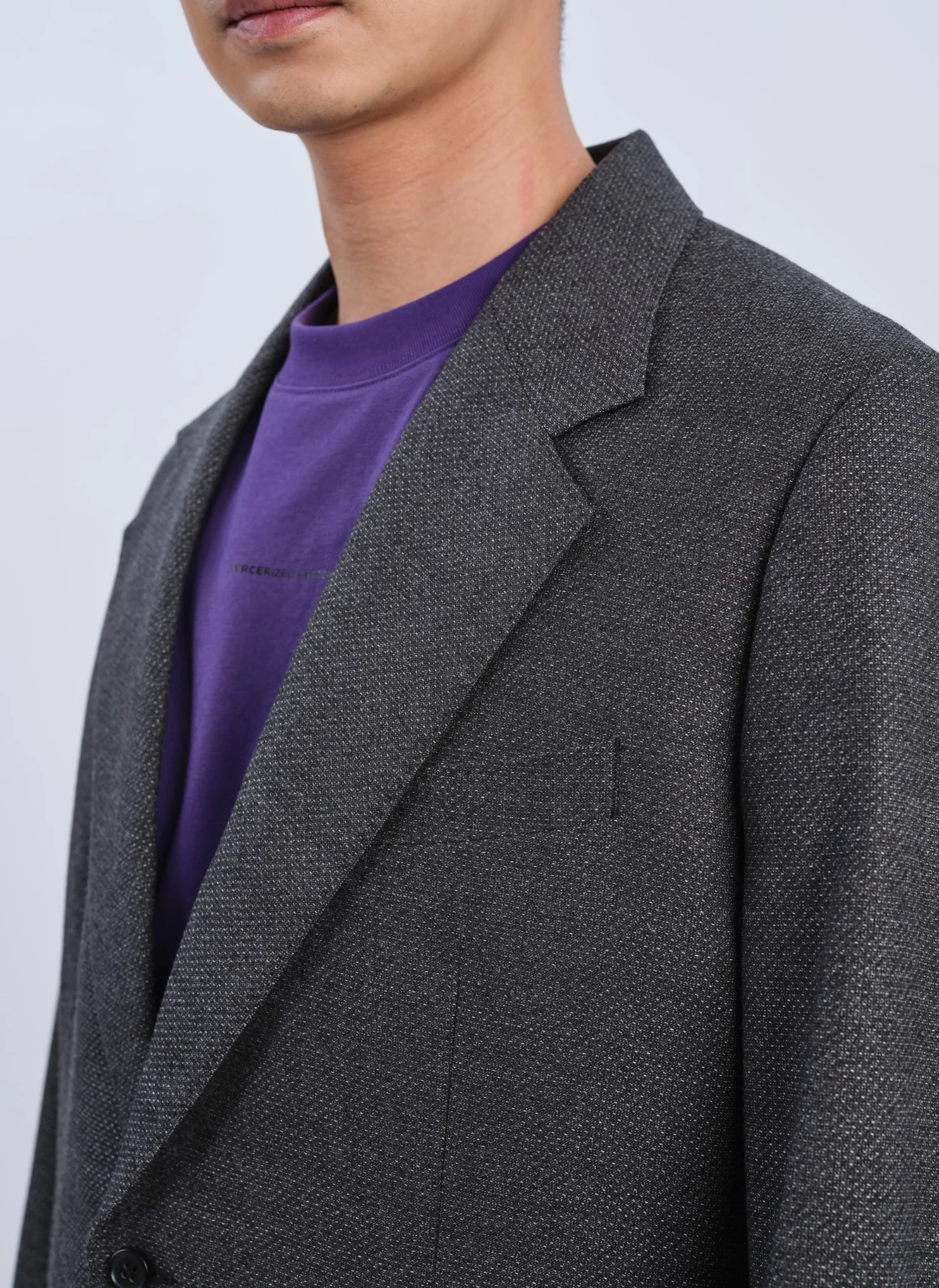 Marzotto Wool Full Constructed Single Breasted Suit Blazer - Umamrii