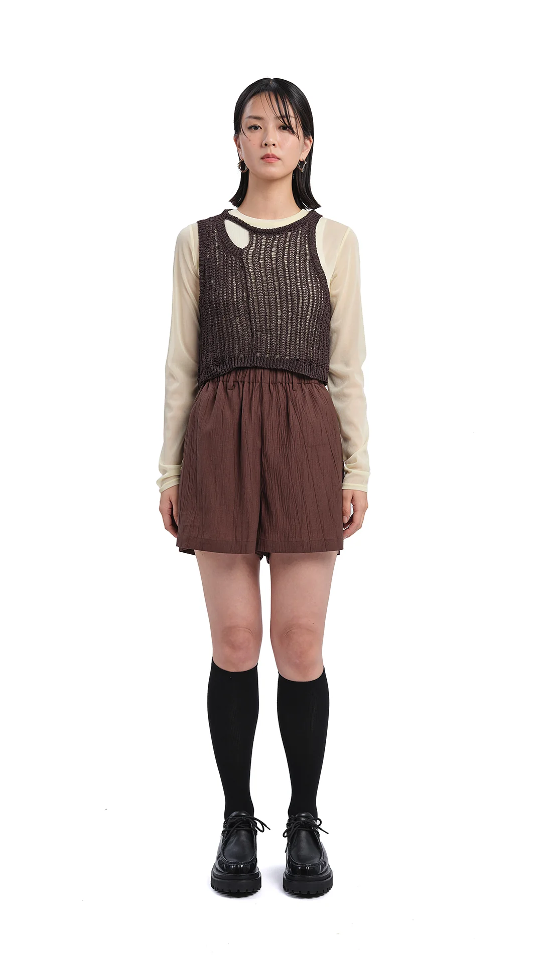 Creased Shorts - Umamrii