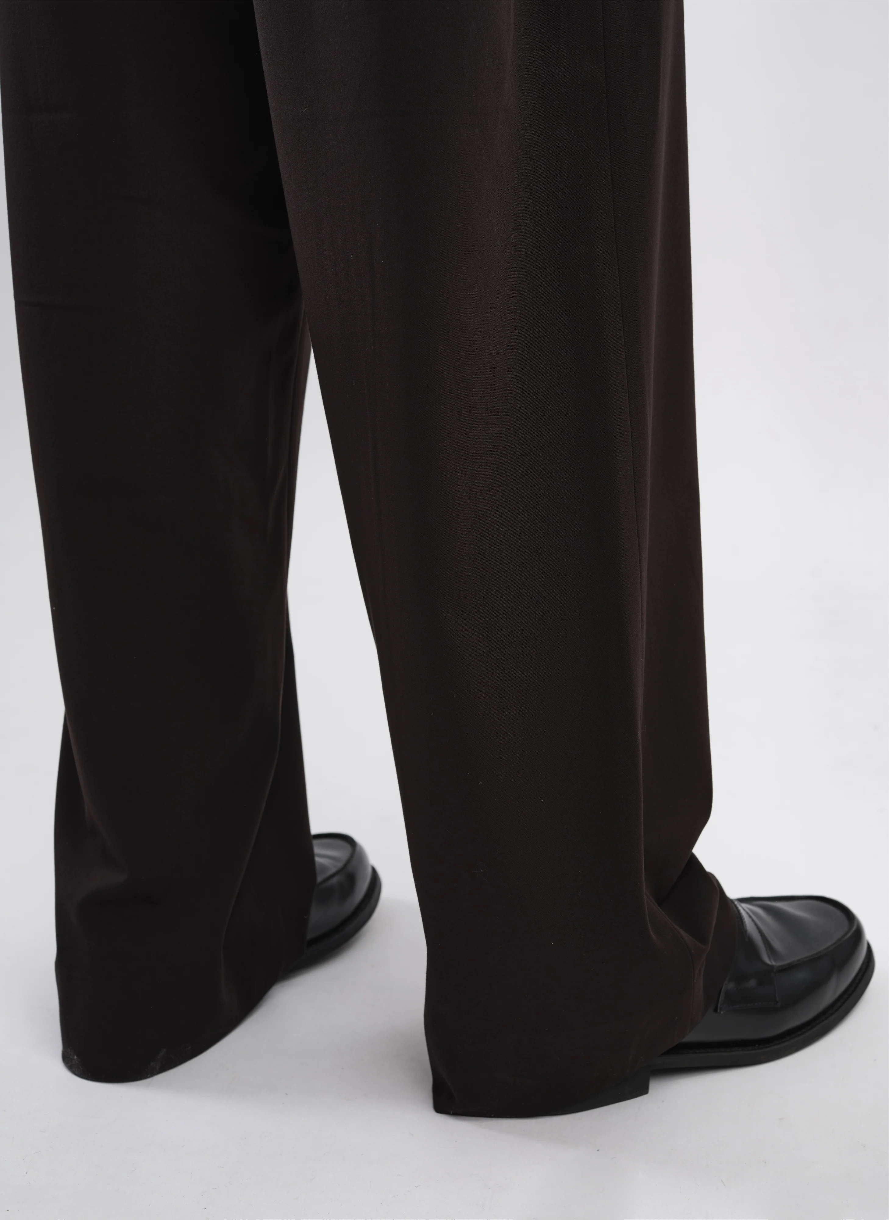 Tencel Cotton Polyester Spandex Wide Straight Pants - Umamrii