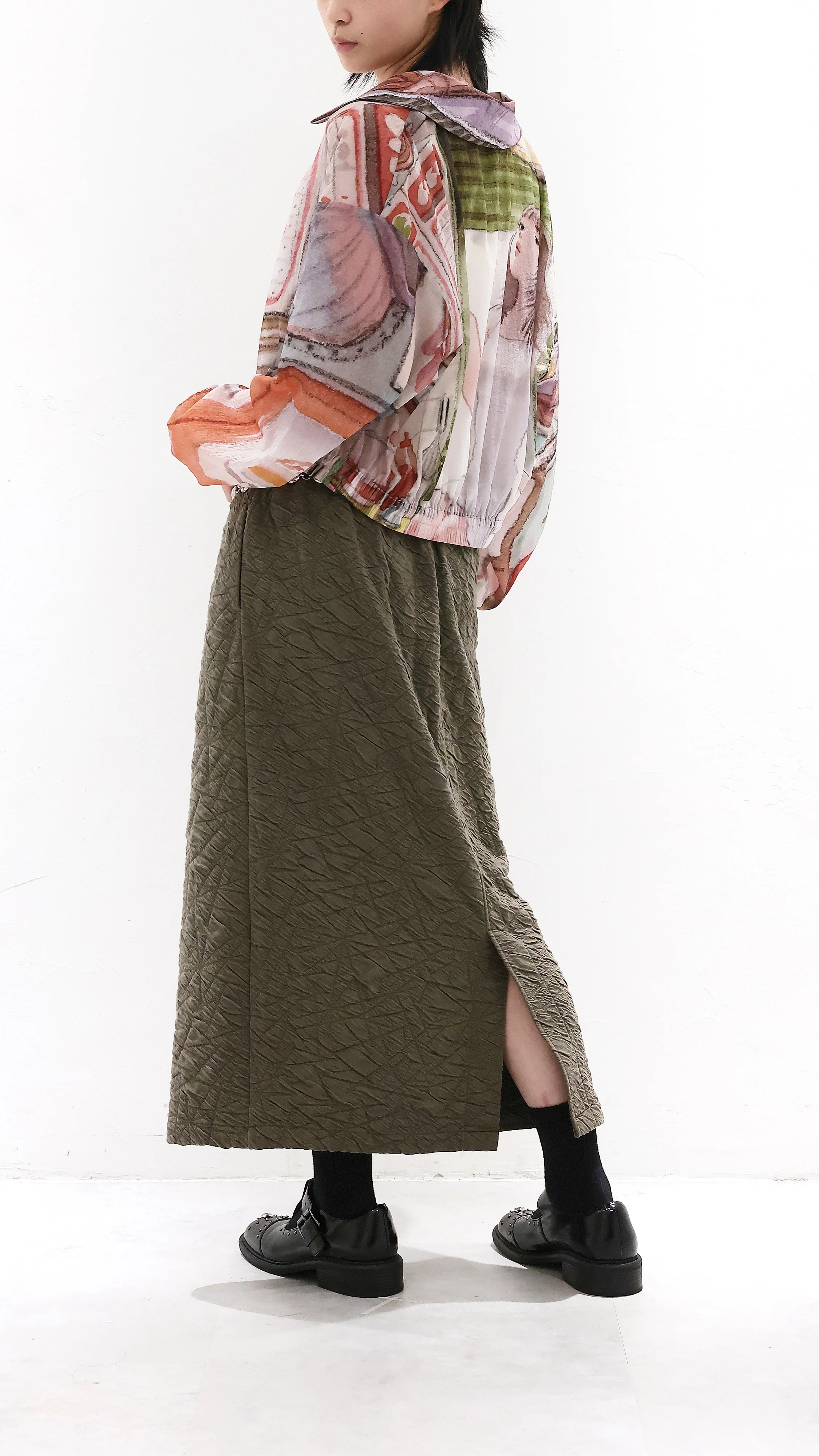 INITIAL x Little Thunder Pattern Work Jacket - Umamrii