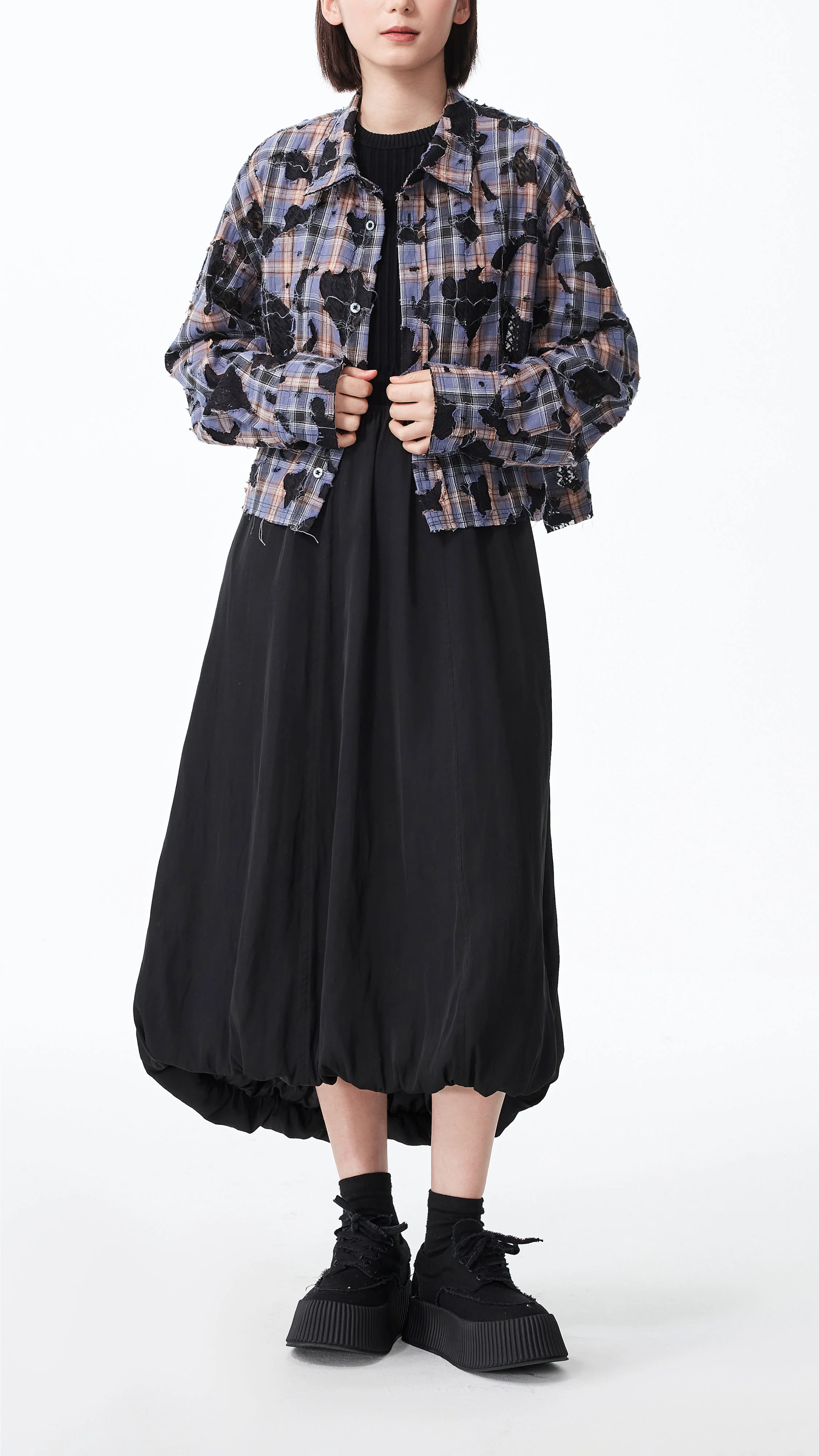 Balloon Shape Dress - Umamrii
