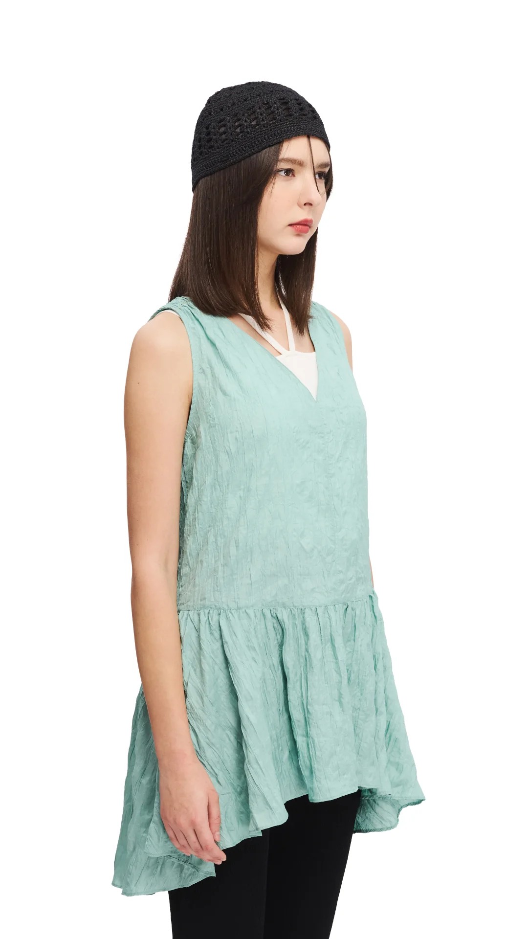 Fishtail Peplum Blouse - Umamrii