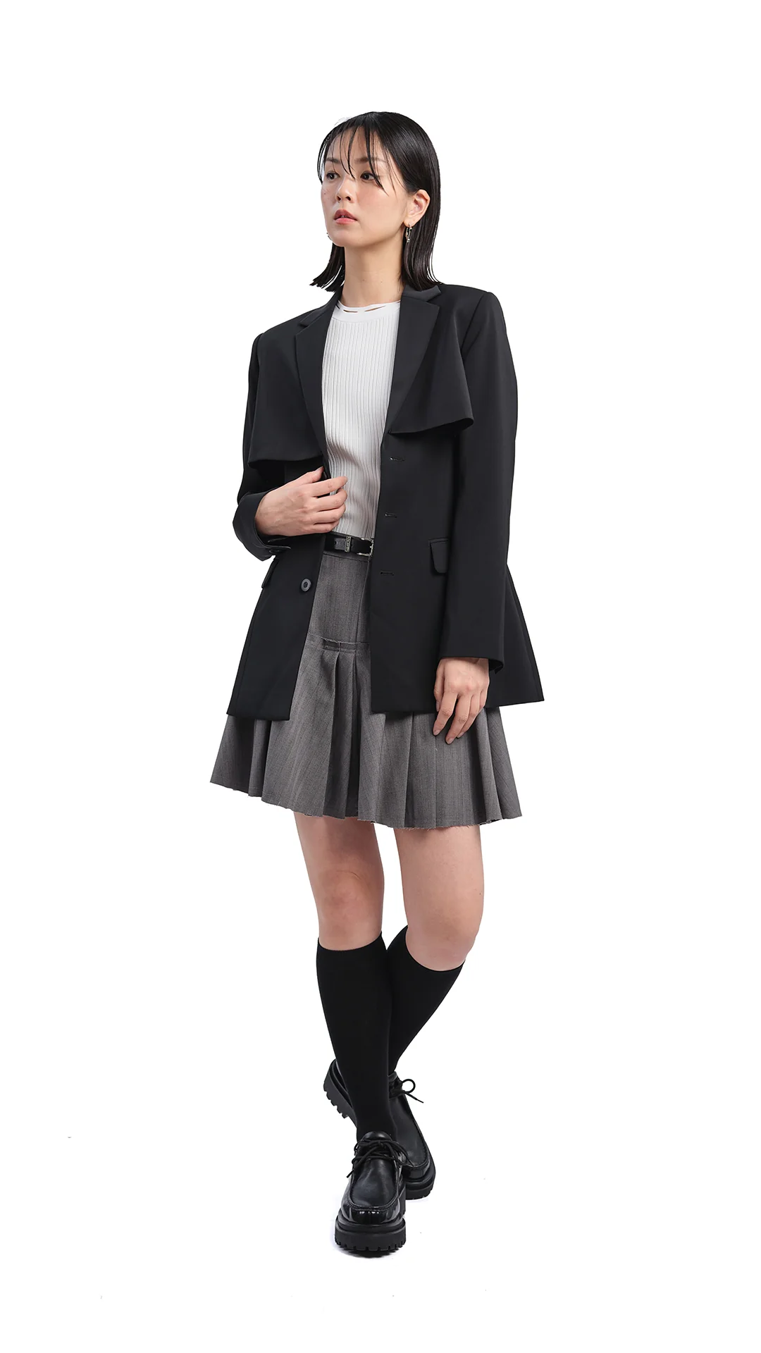 Cut Out Blazer - Umamrii