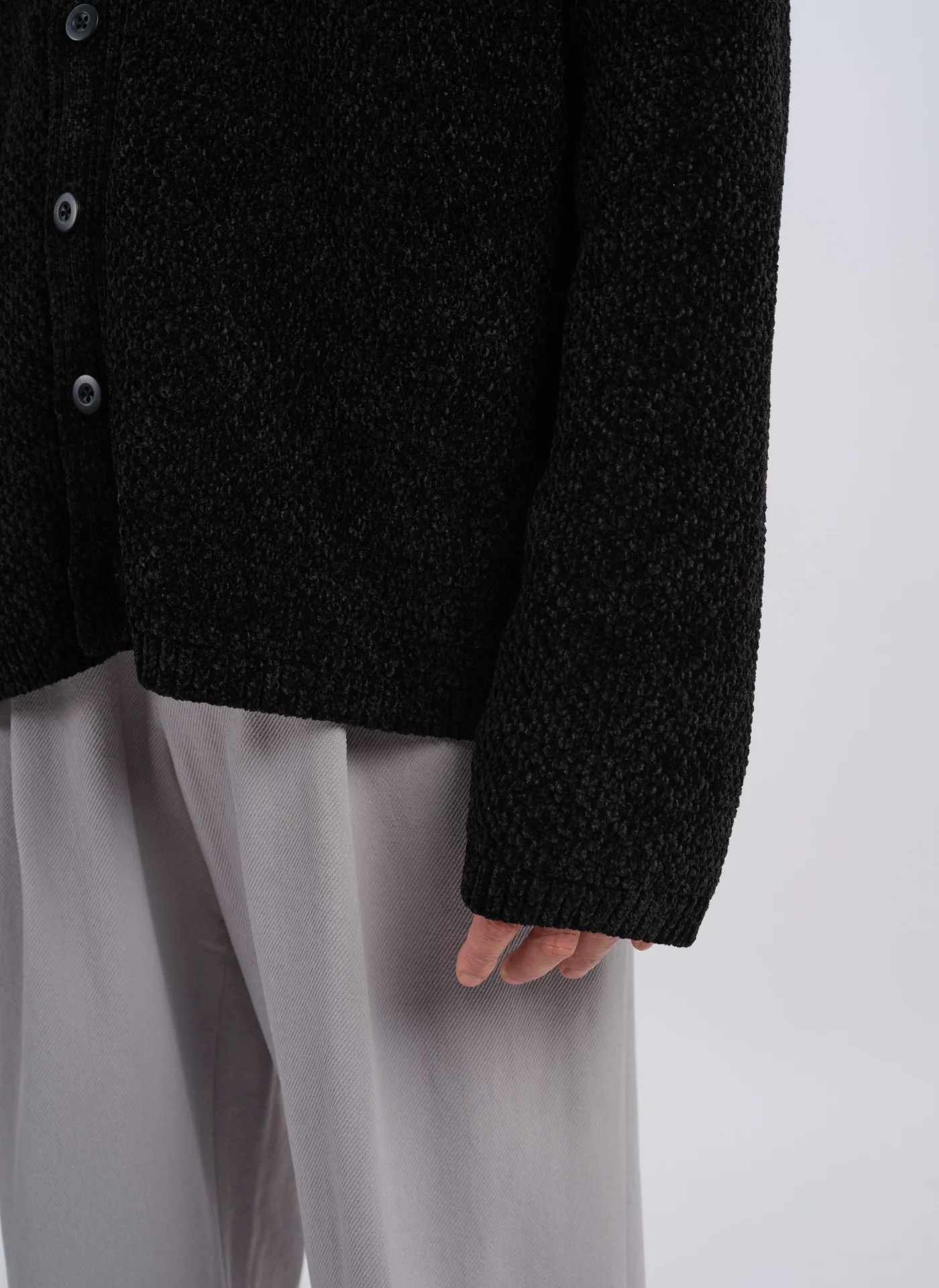 Polyester Velet Knitted Crafts & Art Coach Jacket - Umamrii