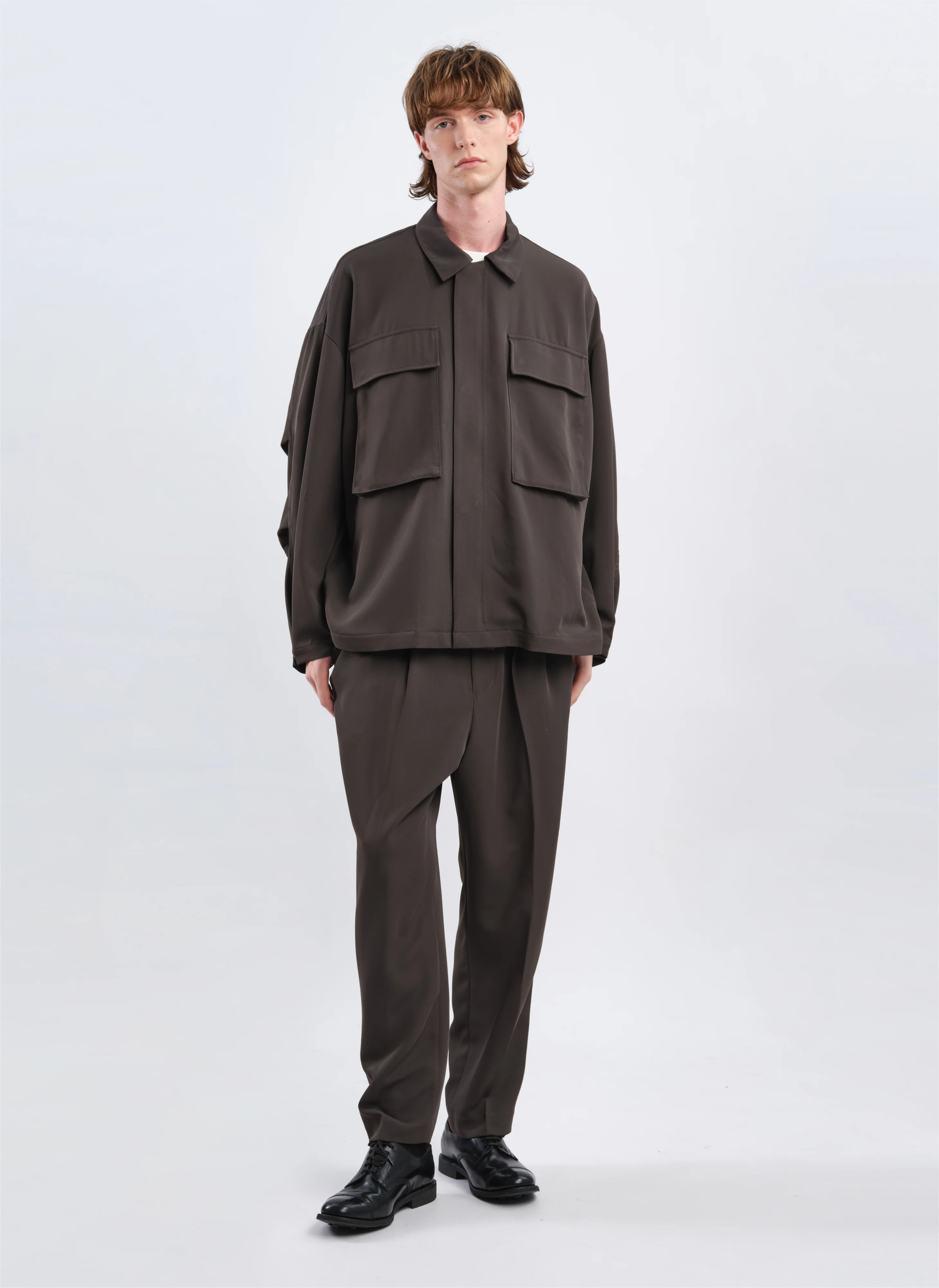 Shear Twill 2-Way Stretch Utlility Jacket - Umamrii