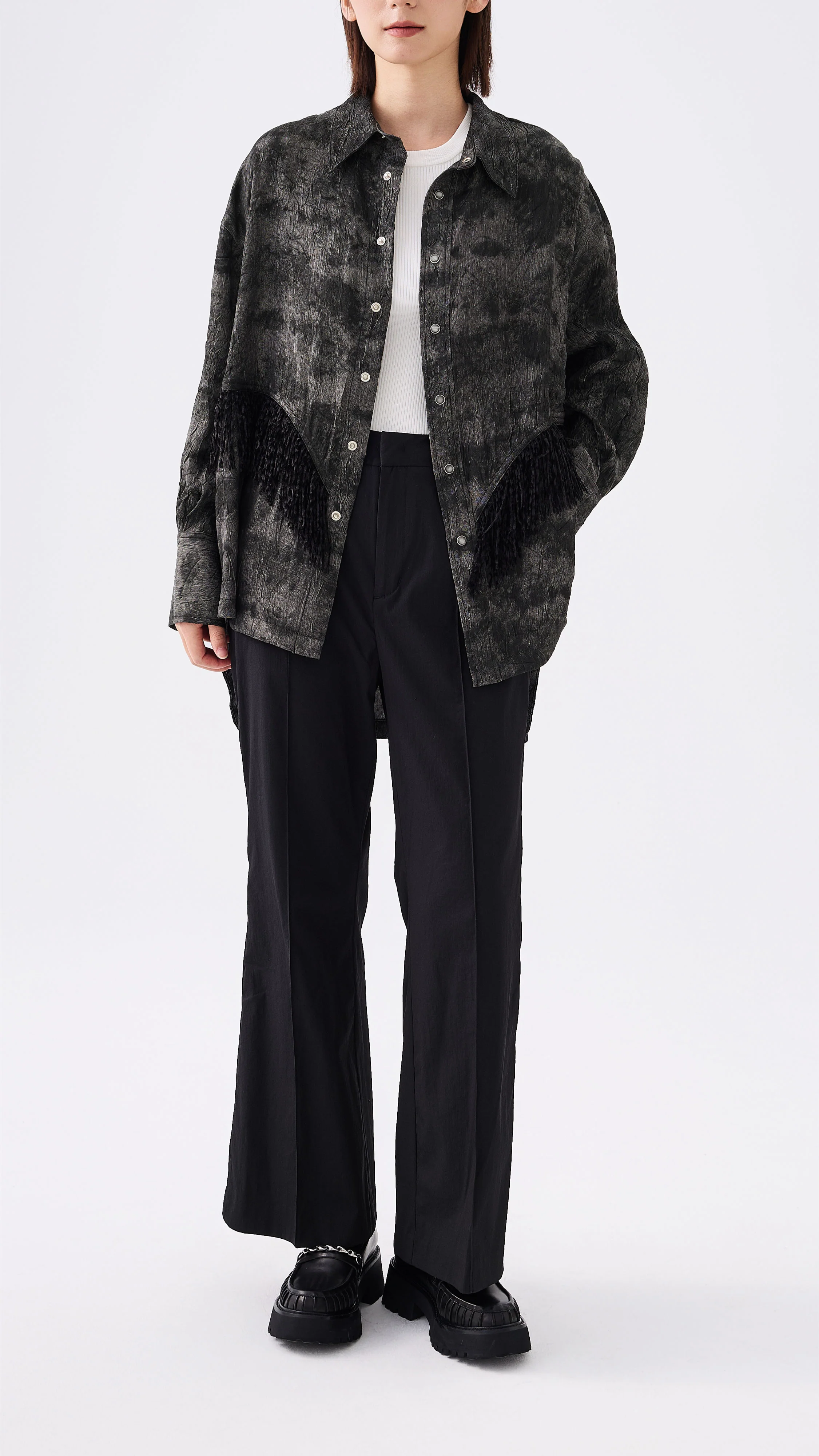 Side Hole Sailor Pants - Umamrii