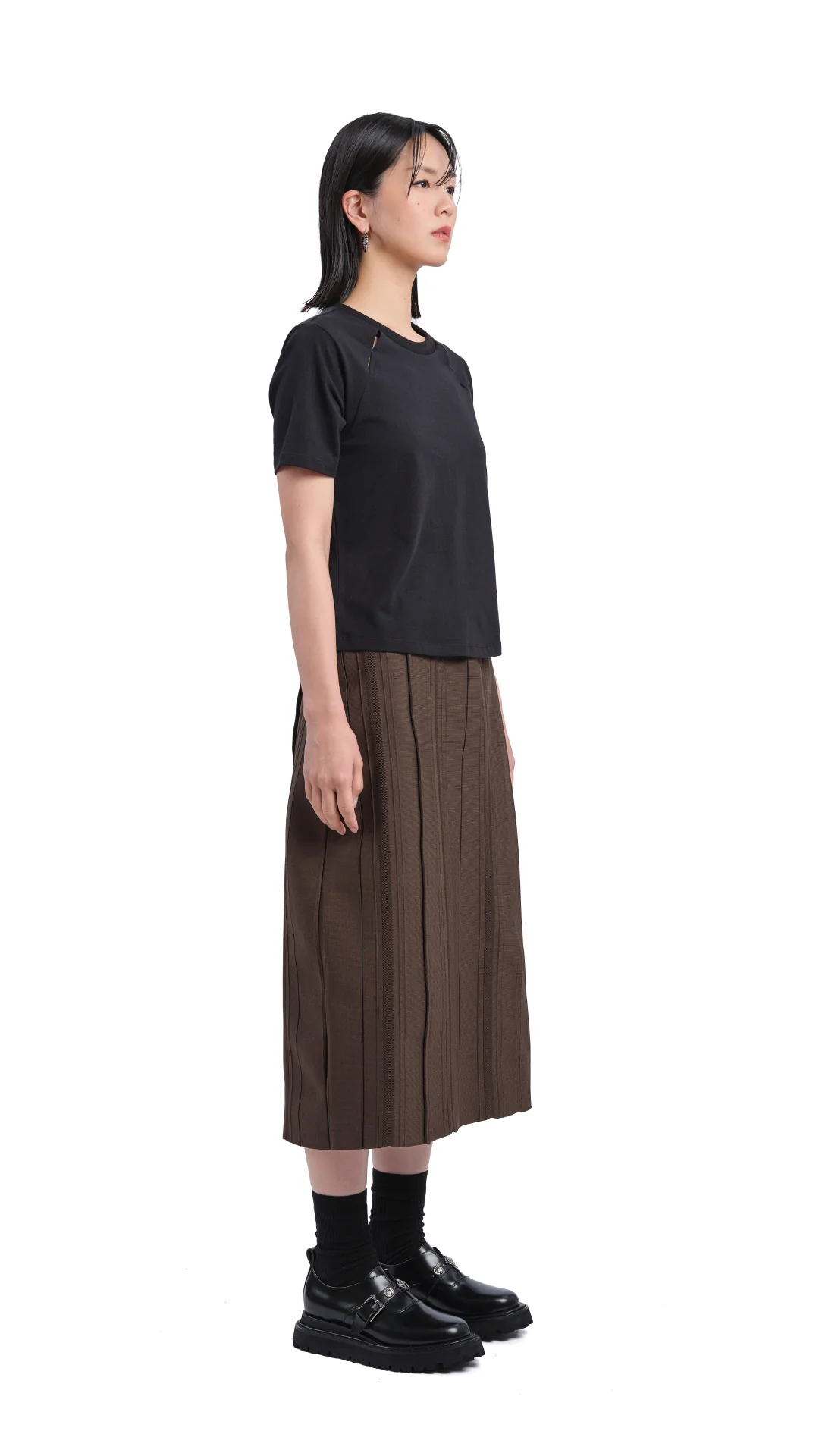 Textured Essential Tee - Umamrii