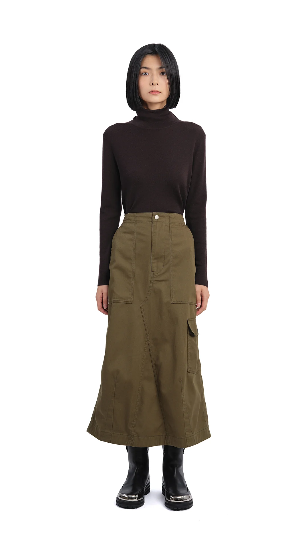 Fatigue Midi Skirt - Umamrii
