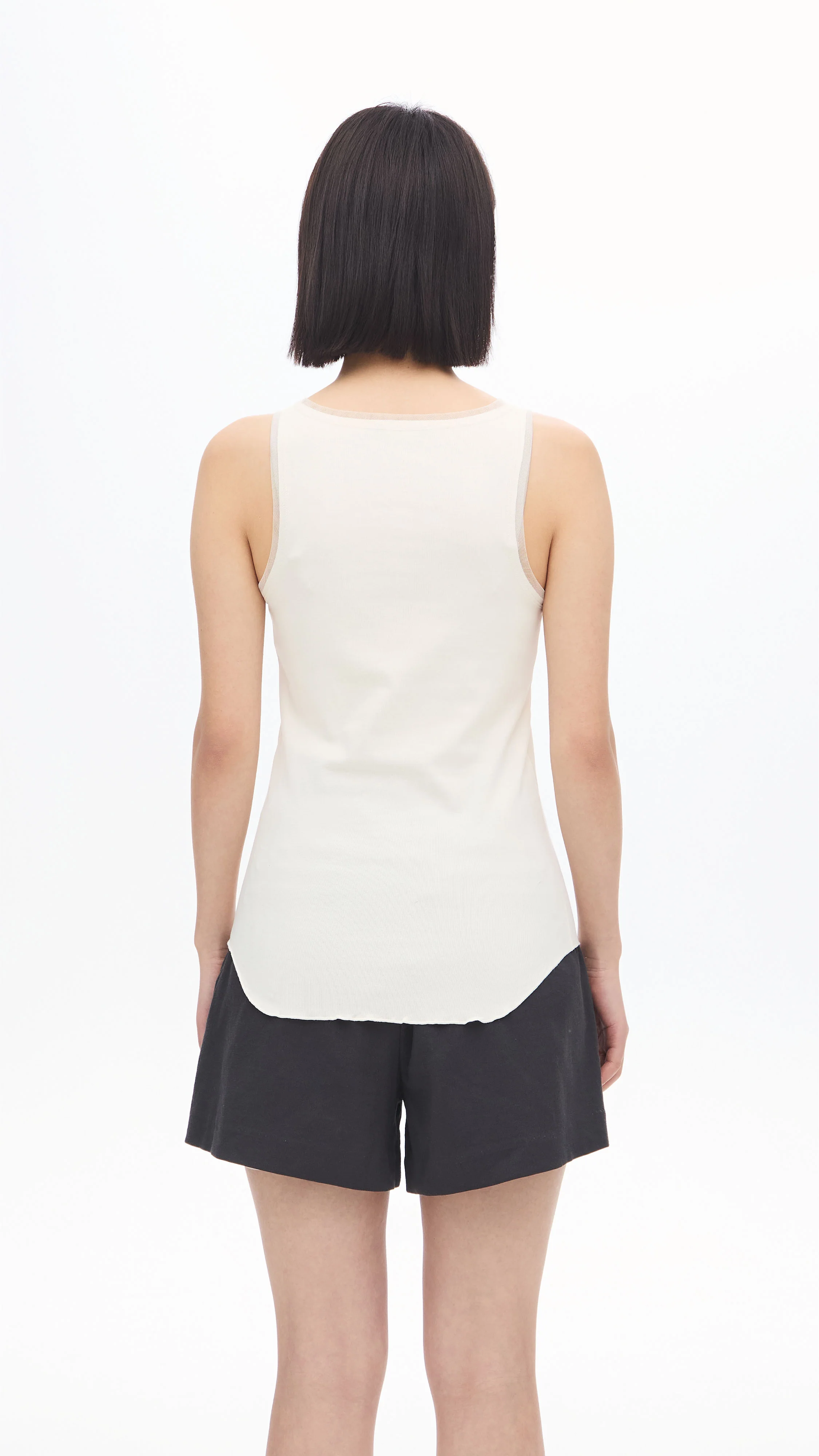 Cutout Tank Top - Umamrii