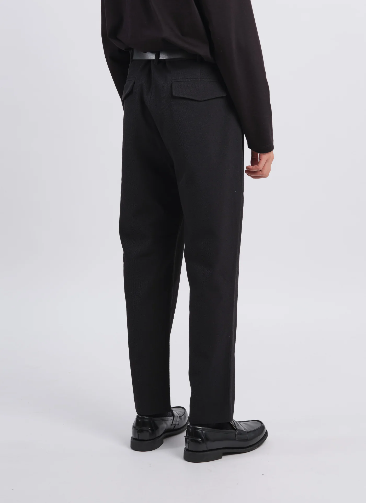 Solotex Garbardine (Work) Ankle Length Relax Tapered Pants [P-10] - Umamrii