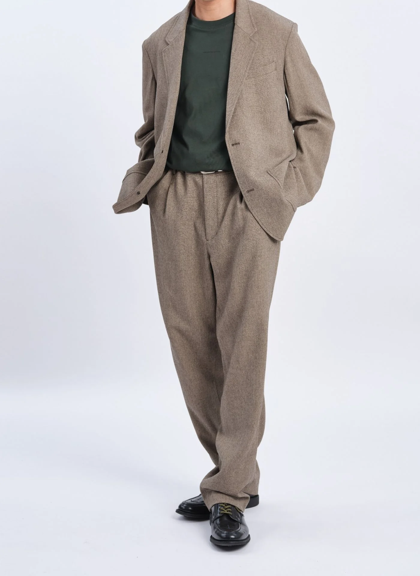 Naturemier Melange Polyester Easy Pants - Umamrii