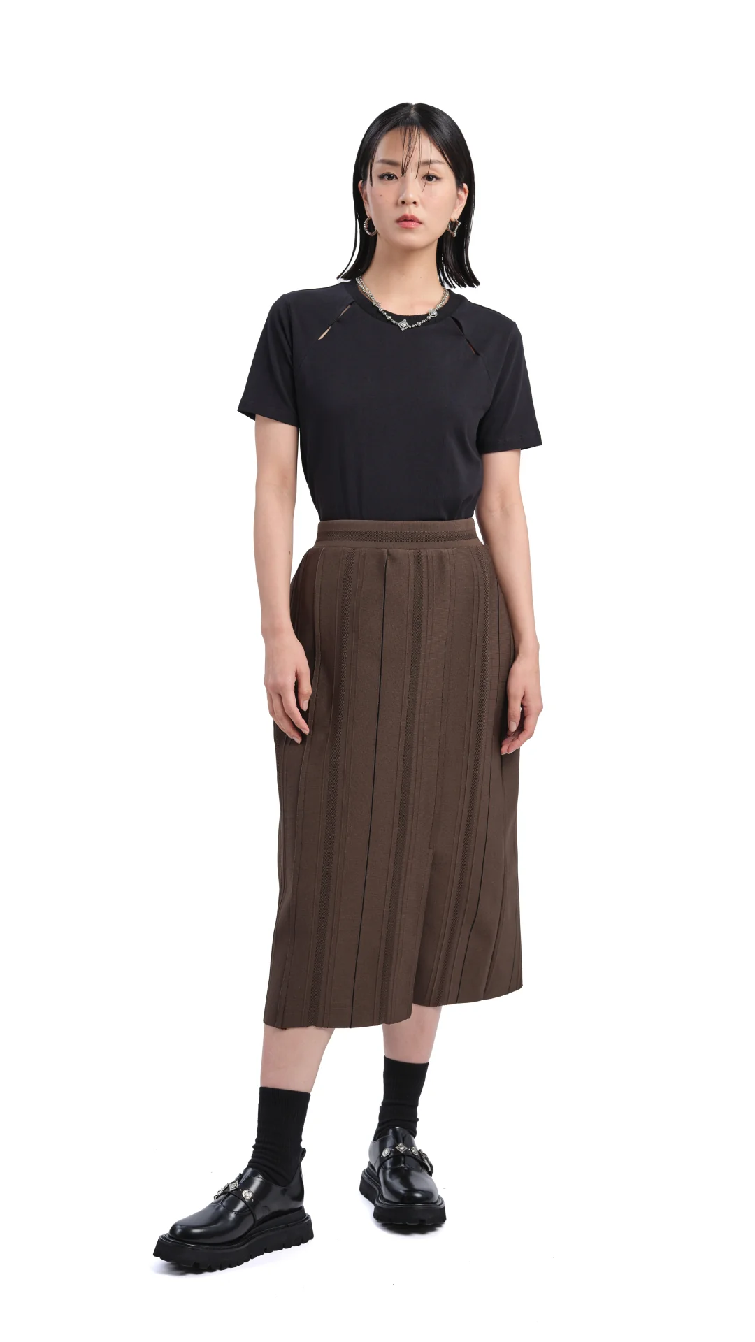 Textured Essential Tee - Umamrii