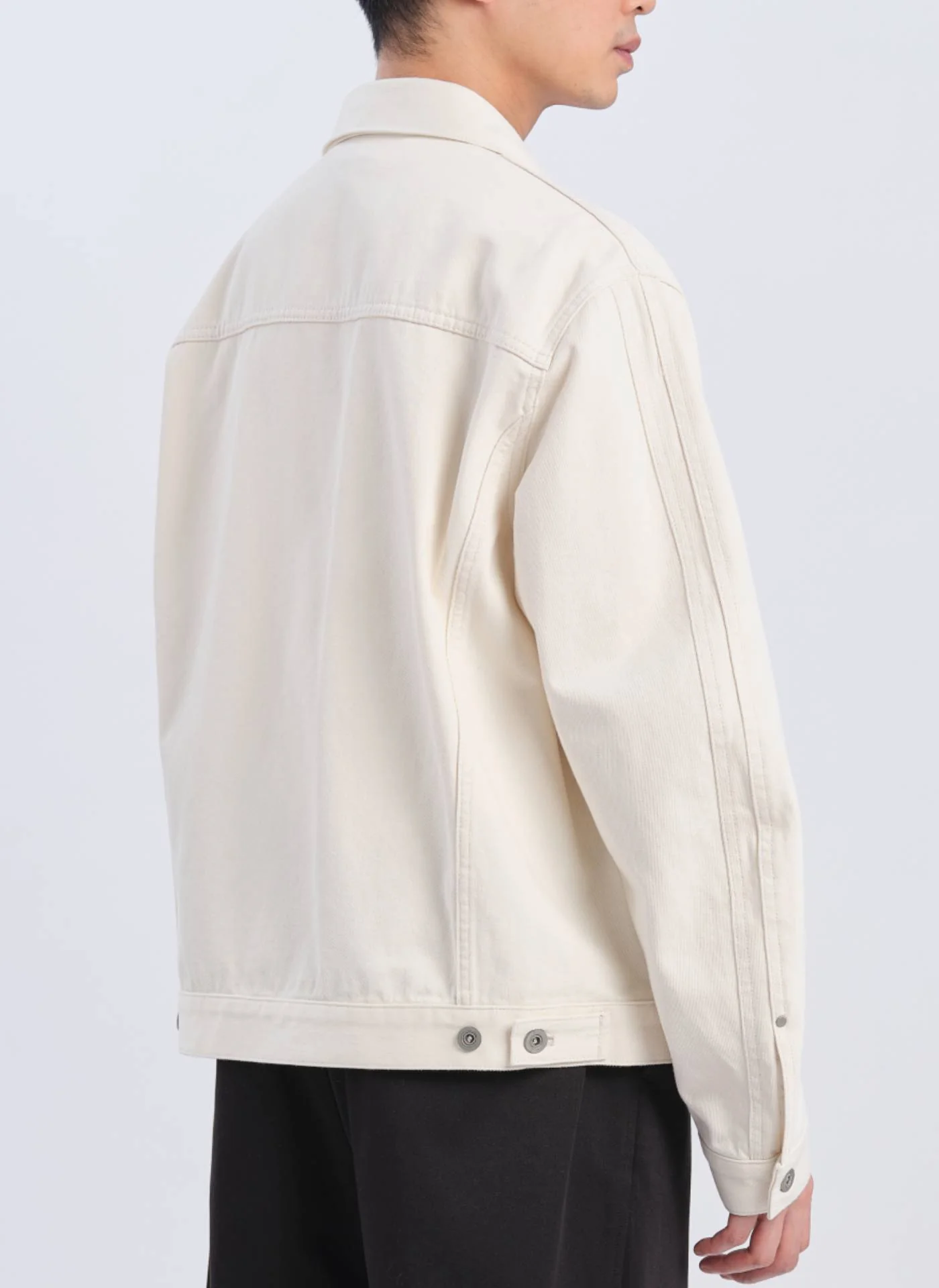 Cotton Denim Trucker Jacket - Umamrii