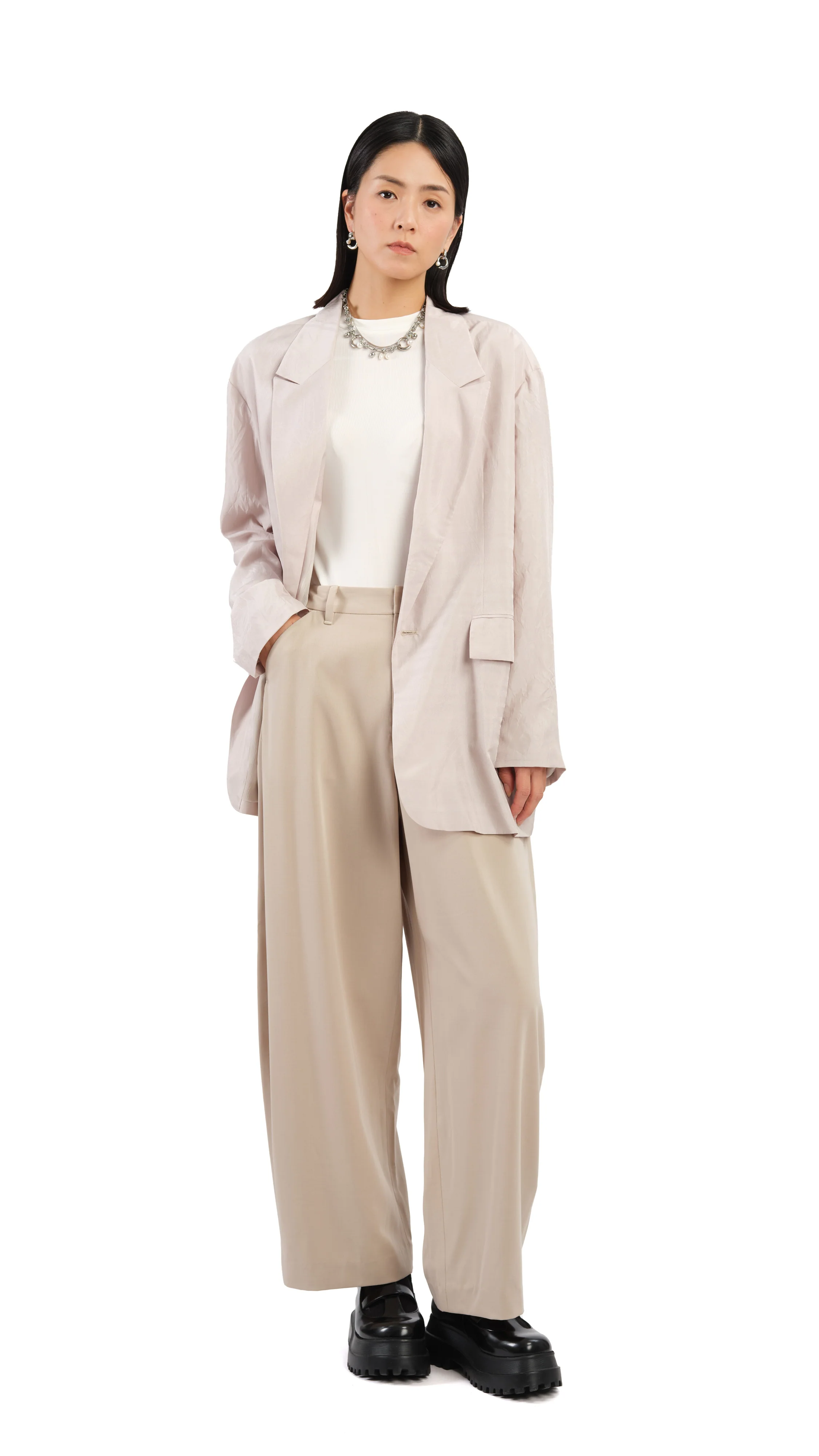 Balloon Shape Tailor Pants - Umamrii