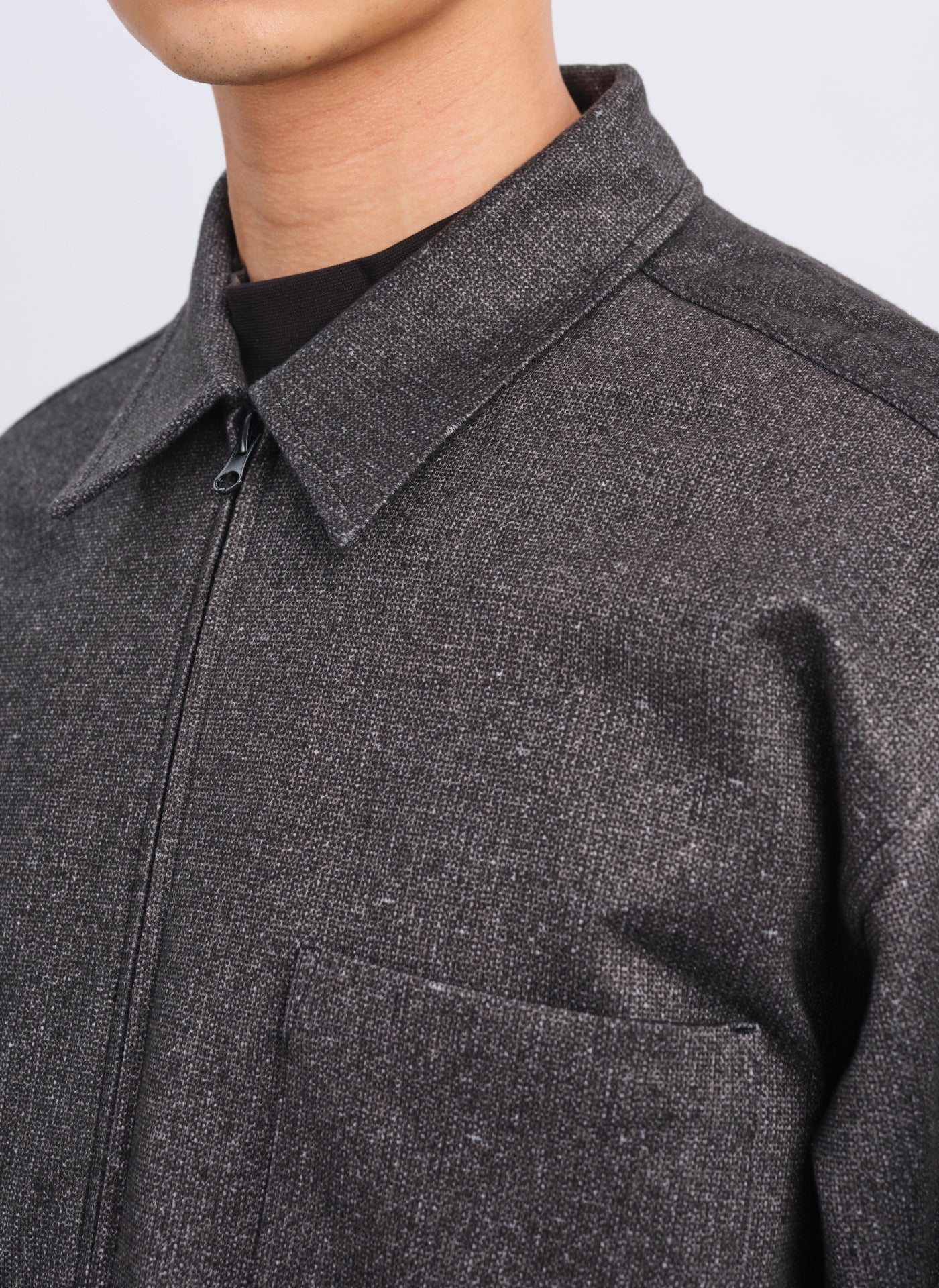 3D Printing Down Fabric Soft Shirt Jacket - Umamrii