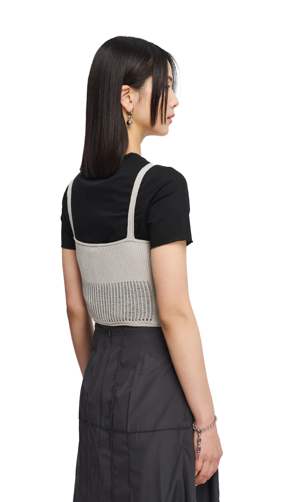 Drop Stitch Knitted Bustier - Umamrii