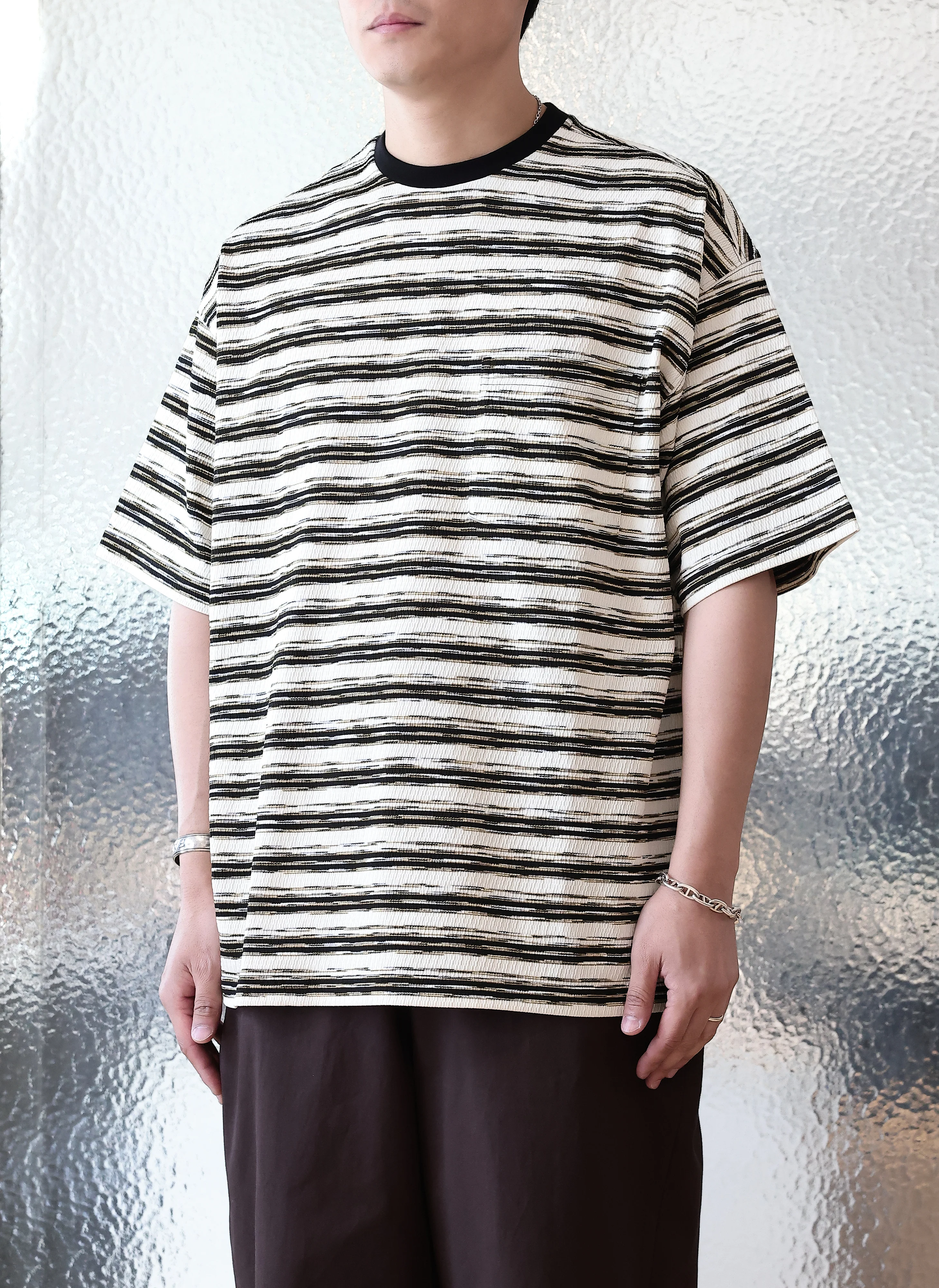 Border Pocket Tee - Umamrii