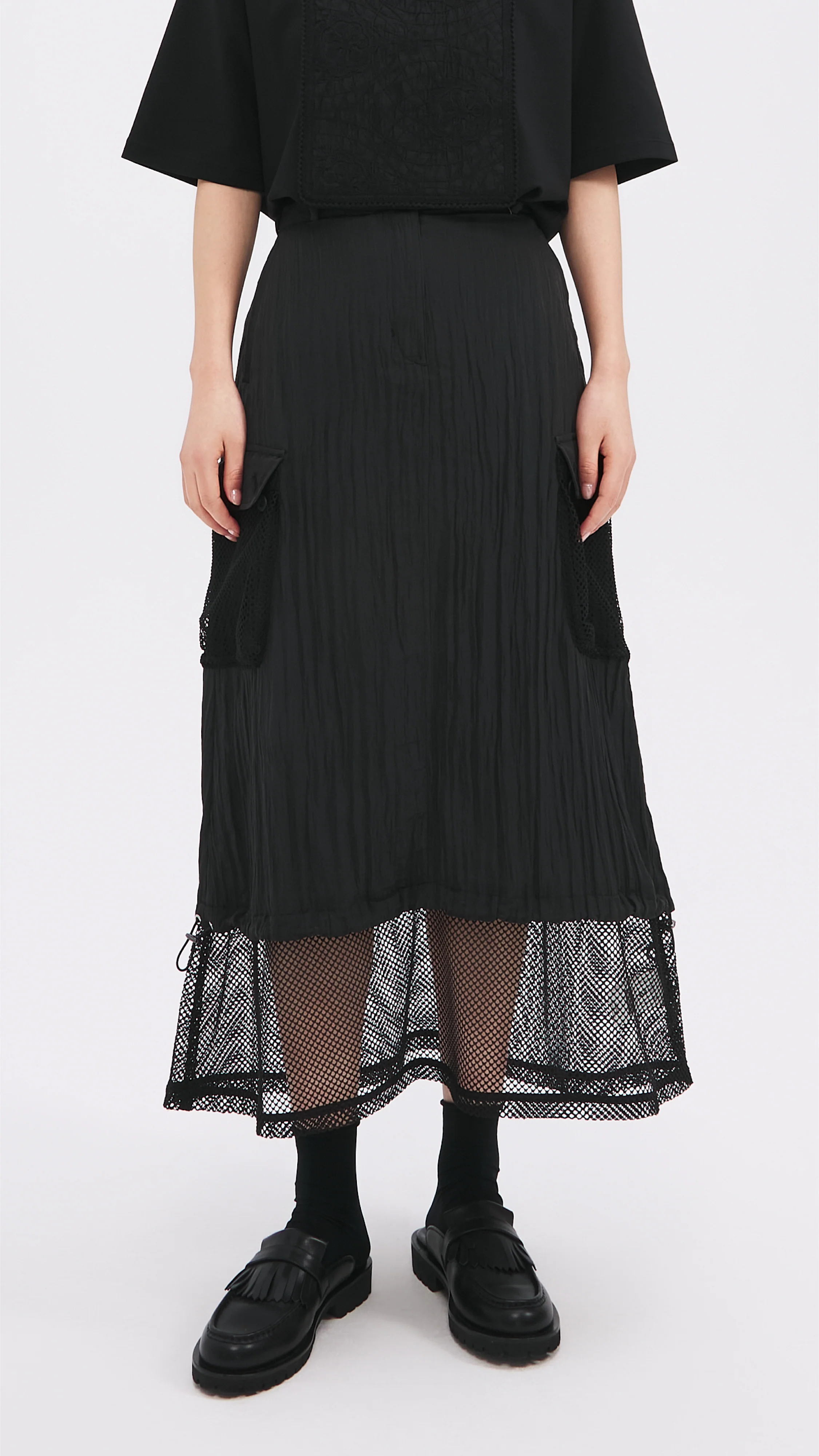 Nylon Patch Skirt - Umamrii