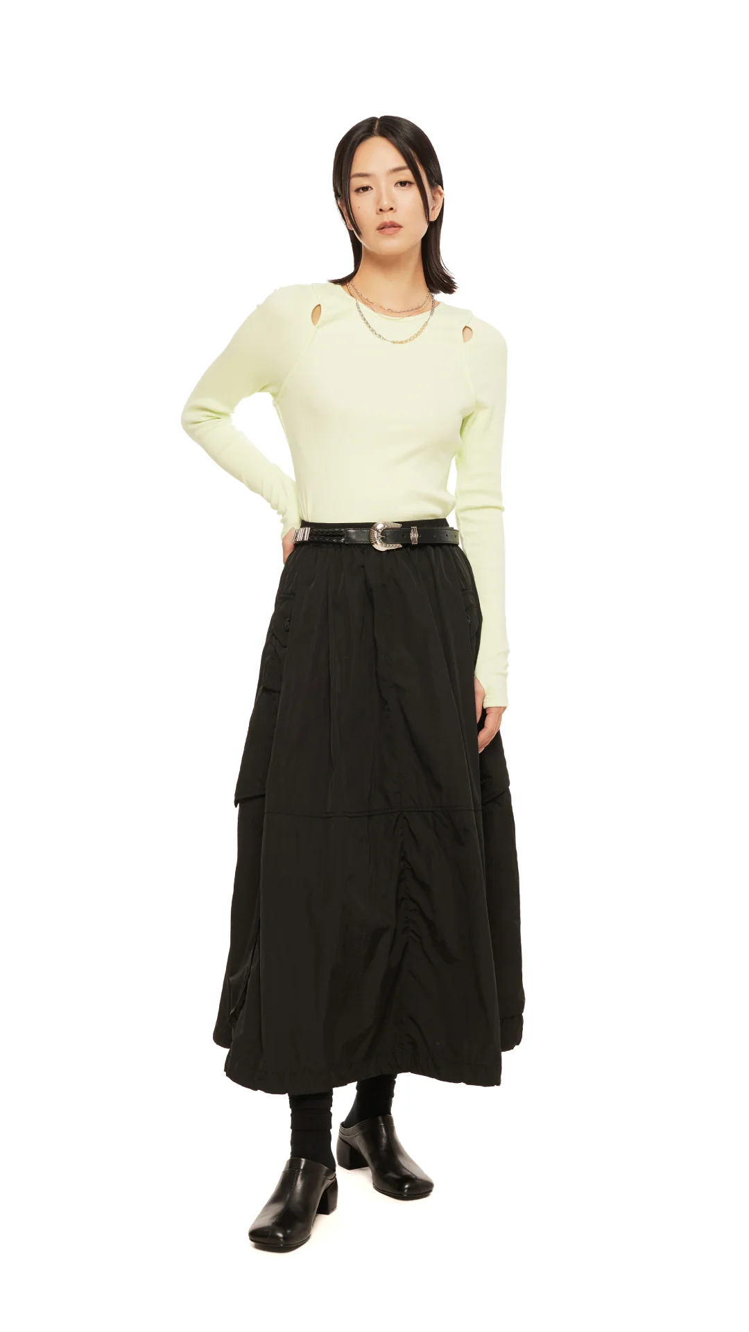 Cut-Out Tight Top - Umamrii