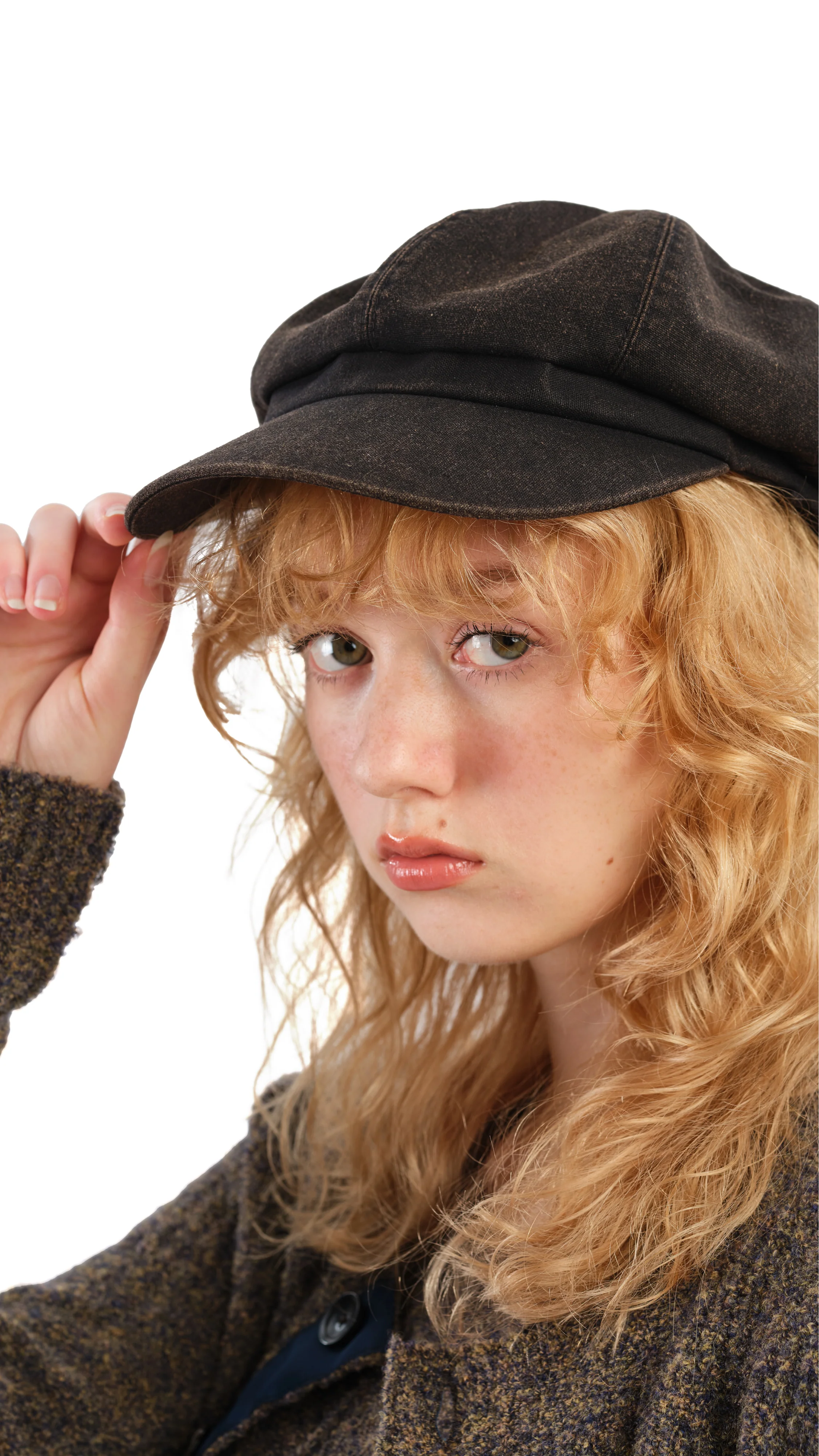 Rebuild Wasteland Washed Newsboy Cap - Umamrii