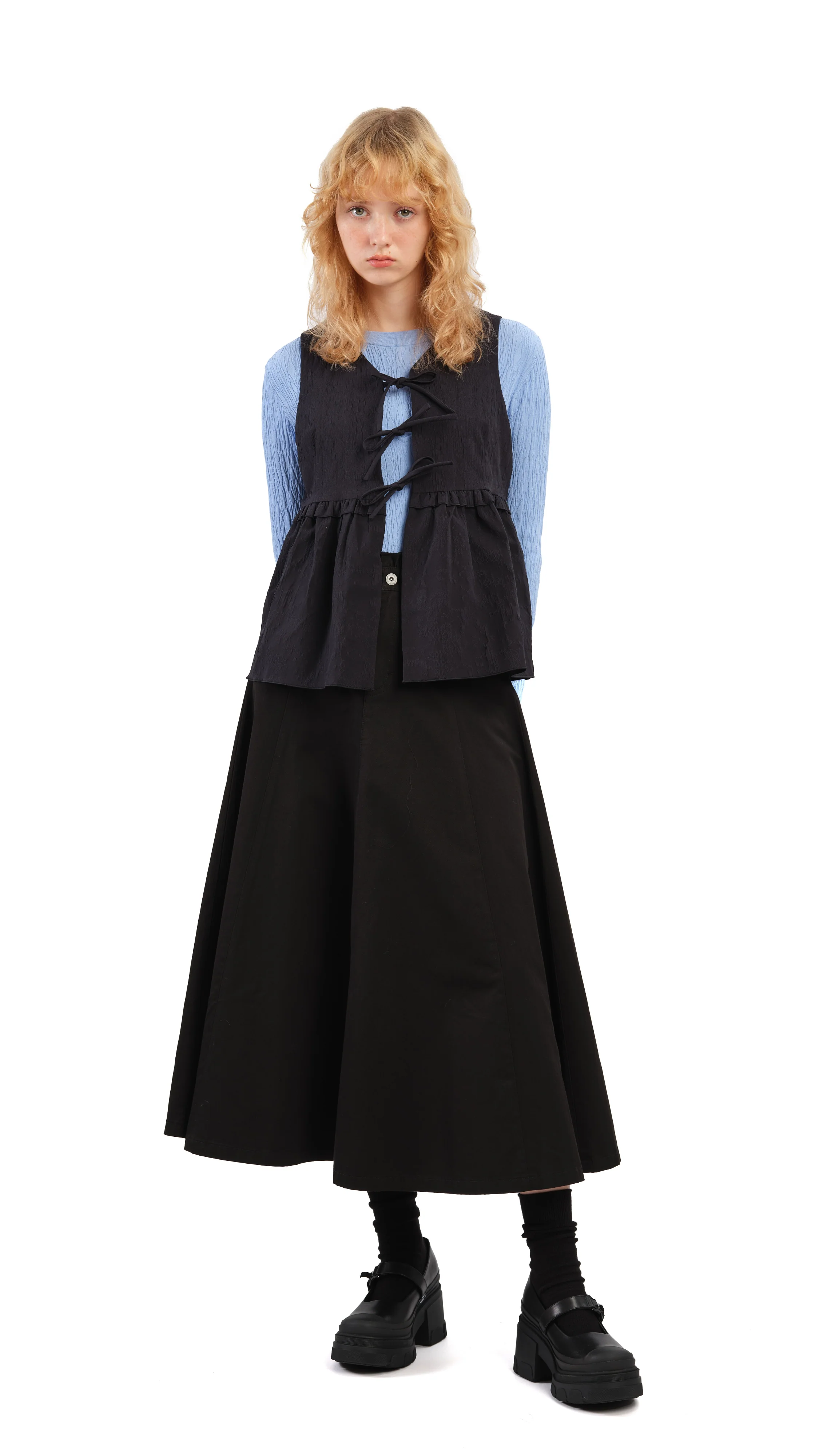 2 In 1 Knit Top - Umamrii