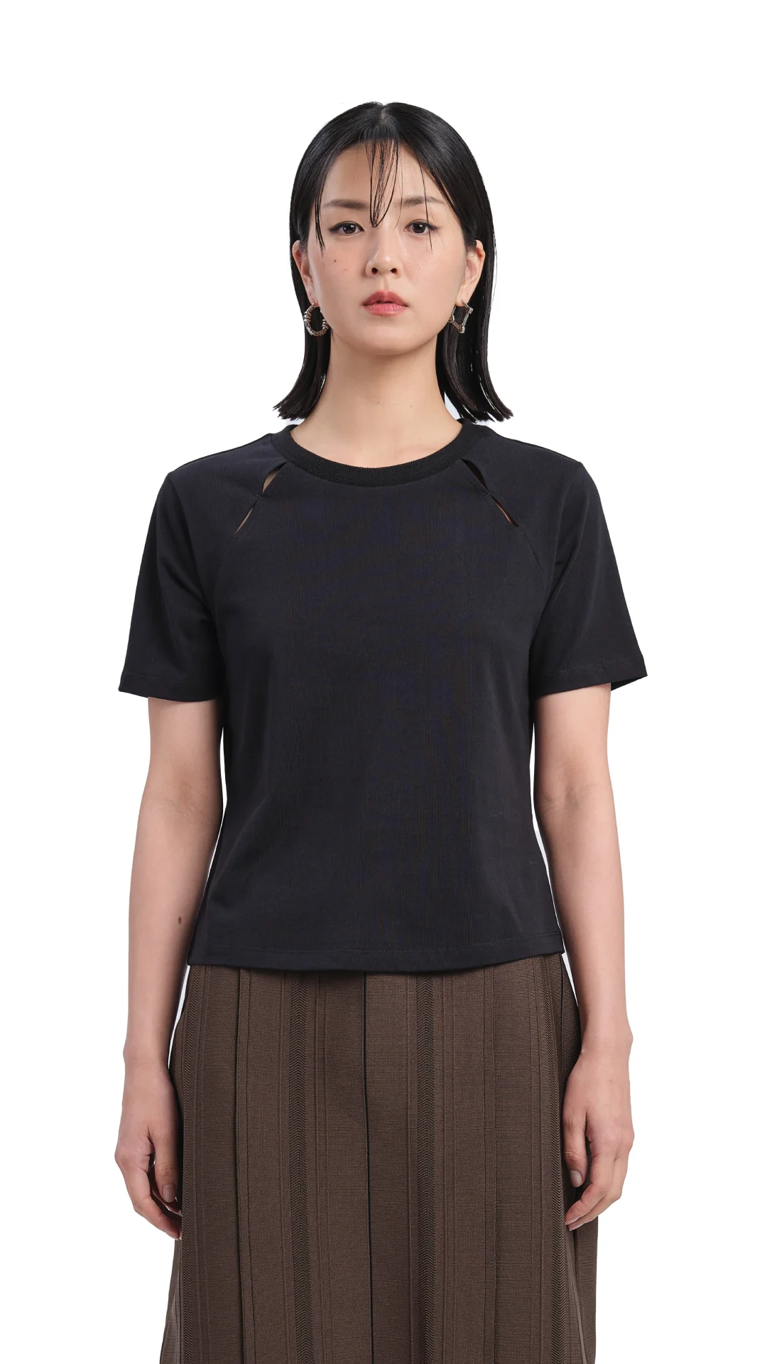 Textured Essential Tee - Umamrii