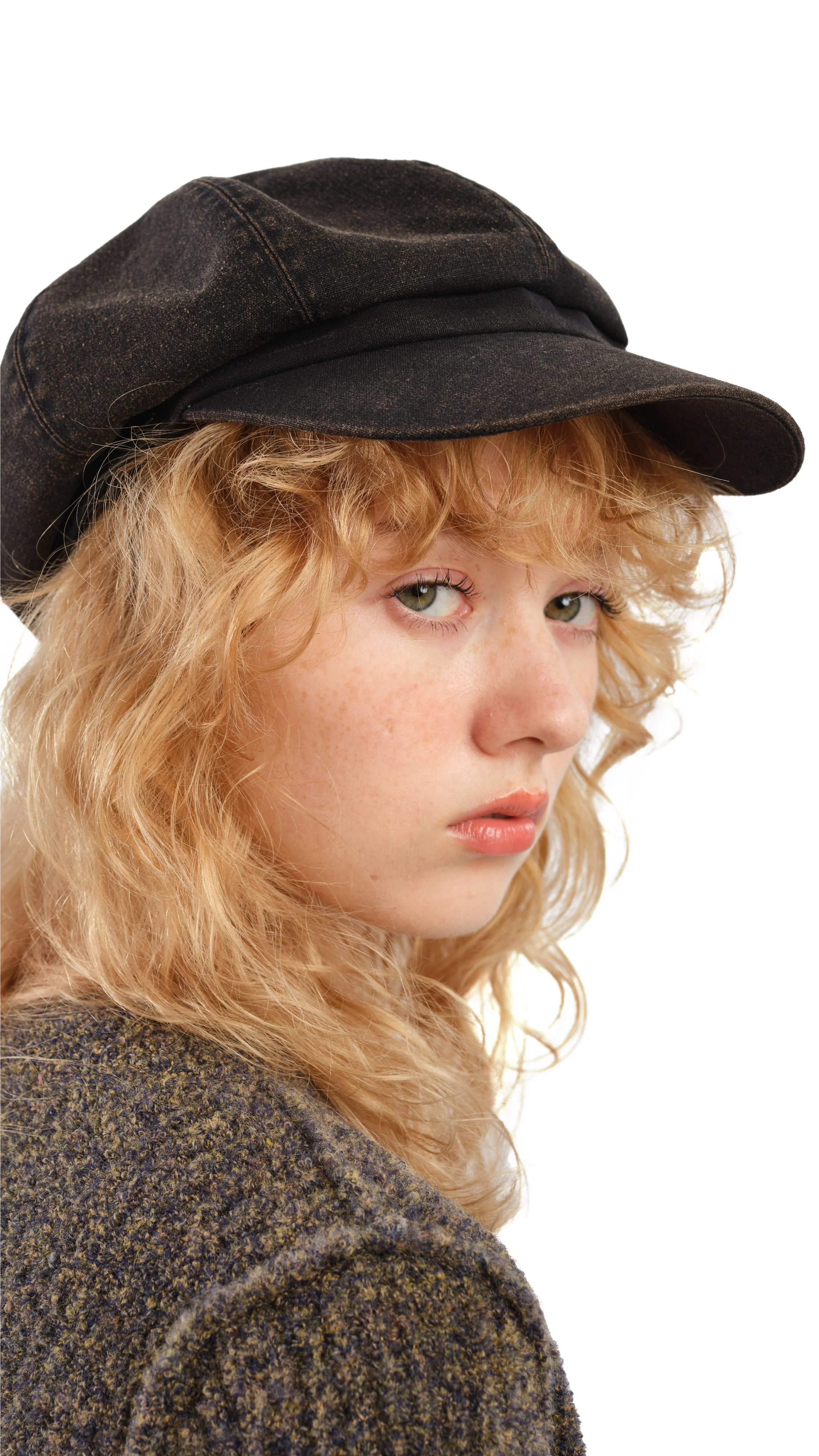 Rebuild Wasteland Washed Newsboy Cap - Umamrii