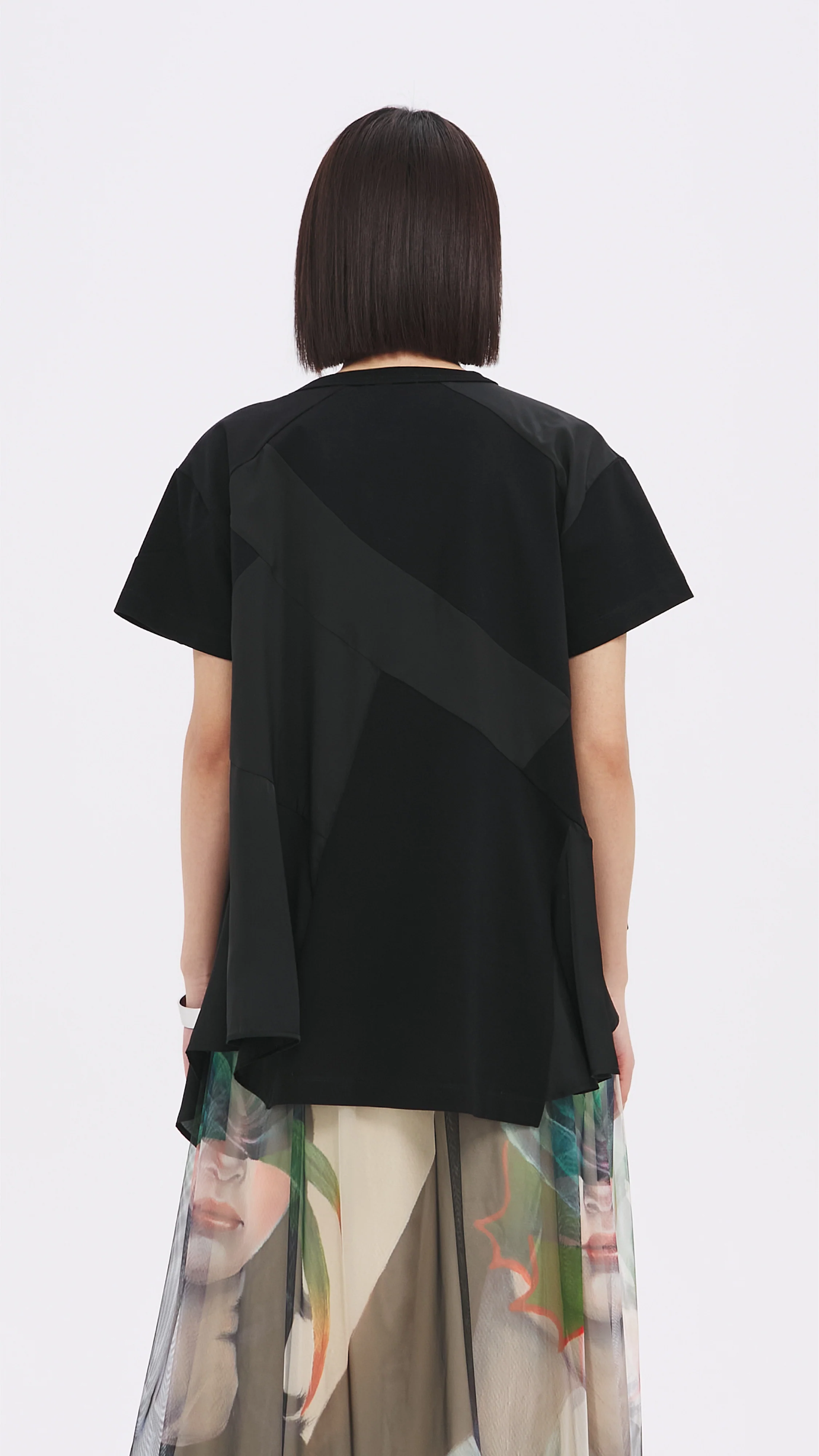 Cord Embroidery Patch Tee - Umamrii
