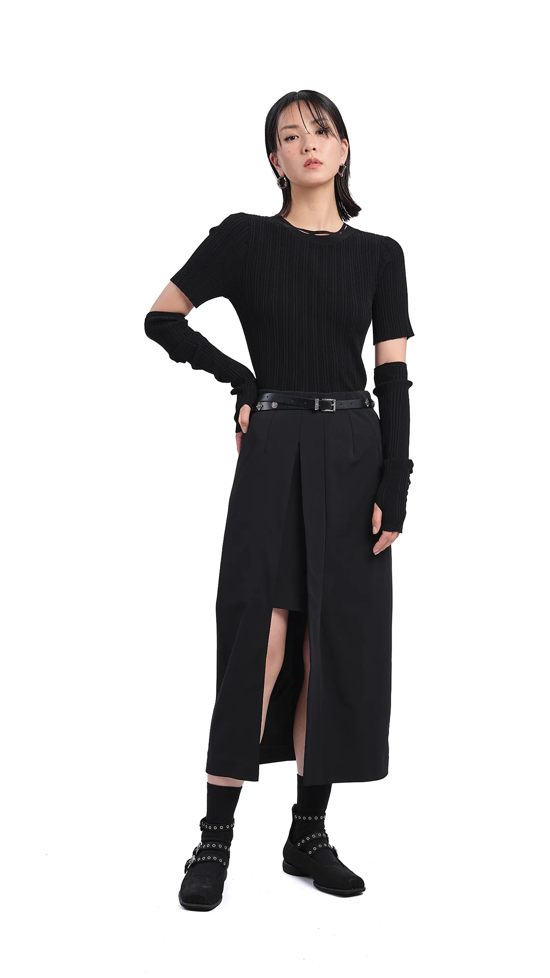 Pencil Split Skirt - Umamrii