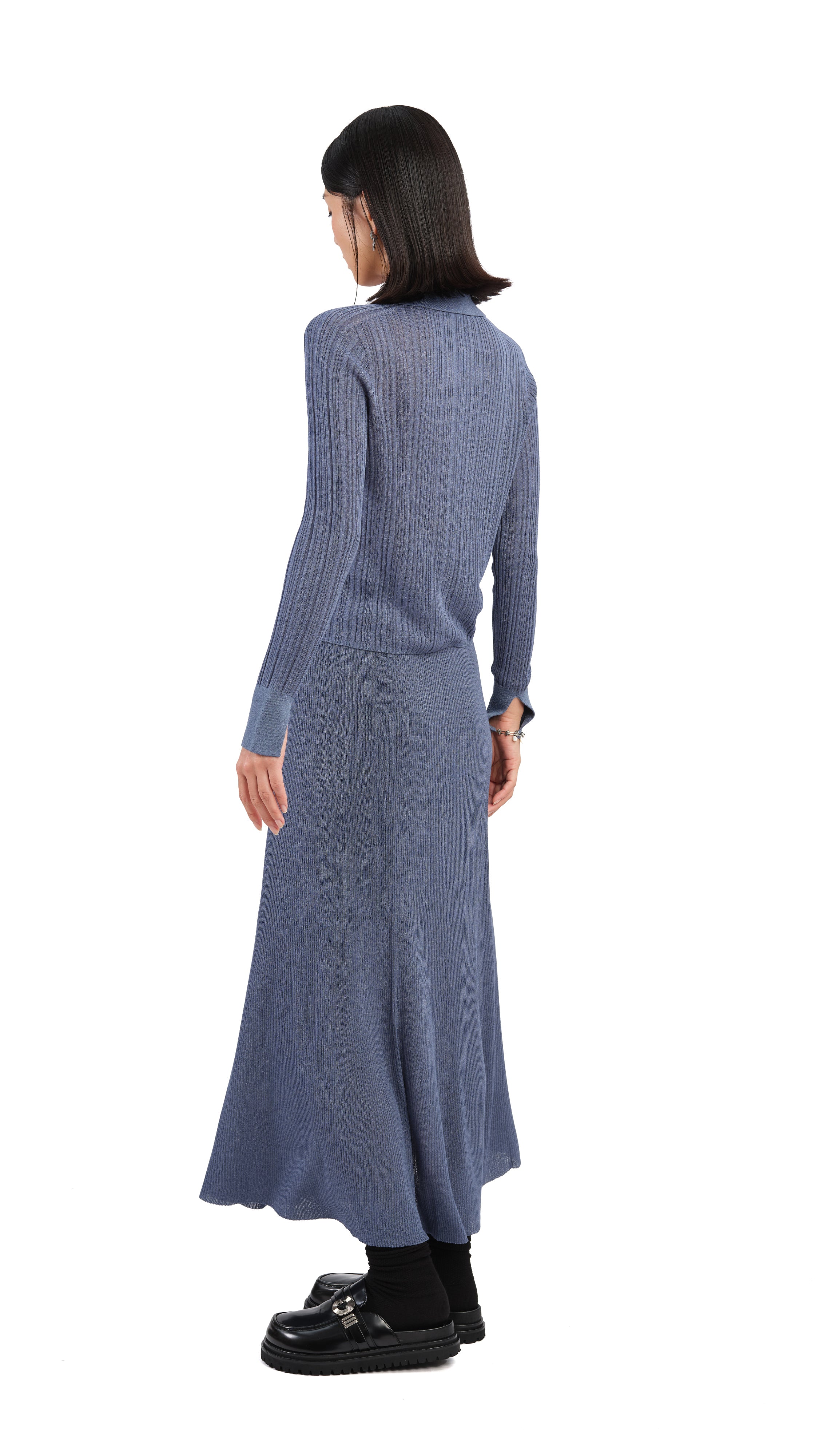 Lurex Knit Skirt - Umamrii