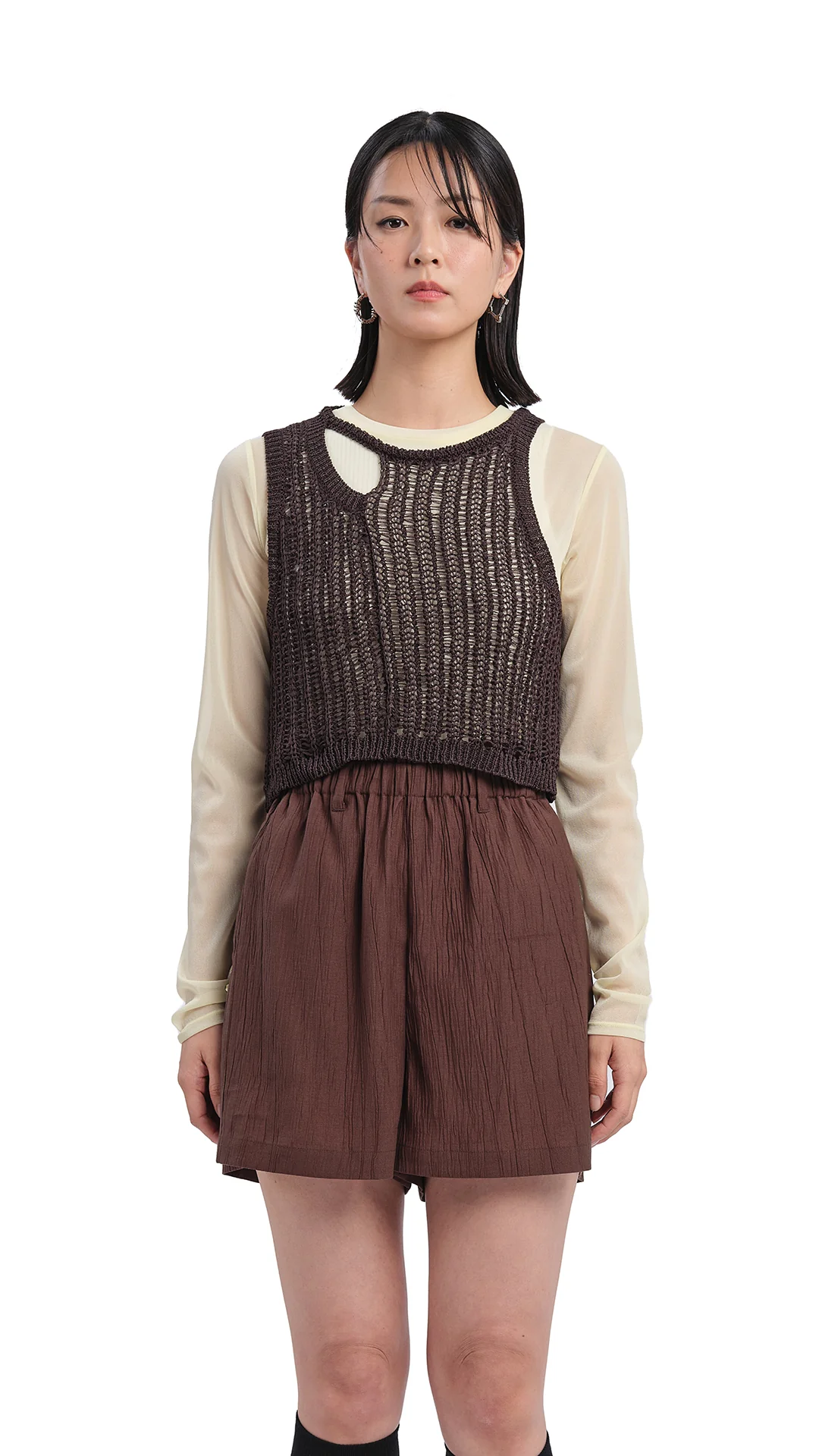 Creased Shorts - Umamrii