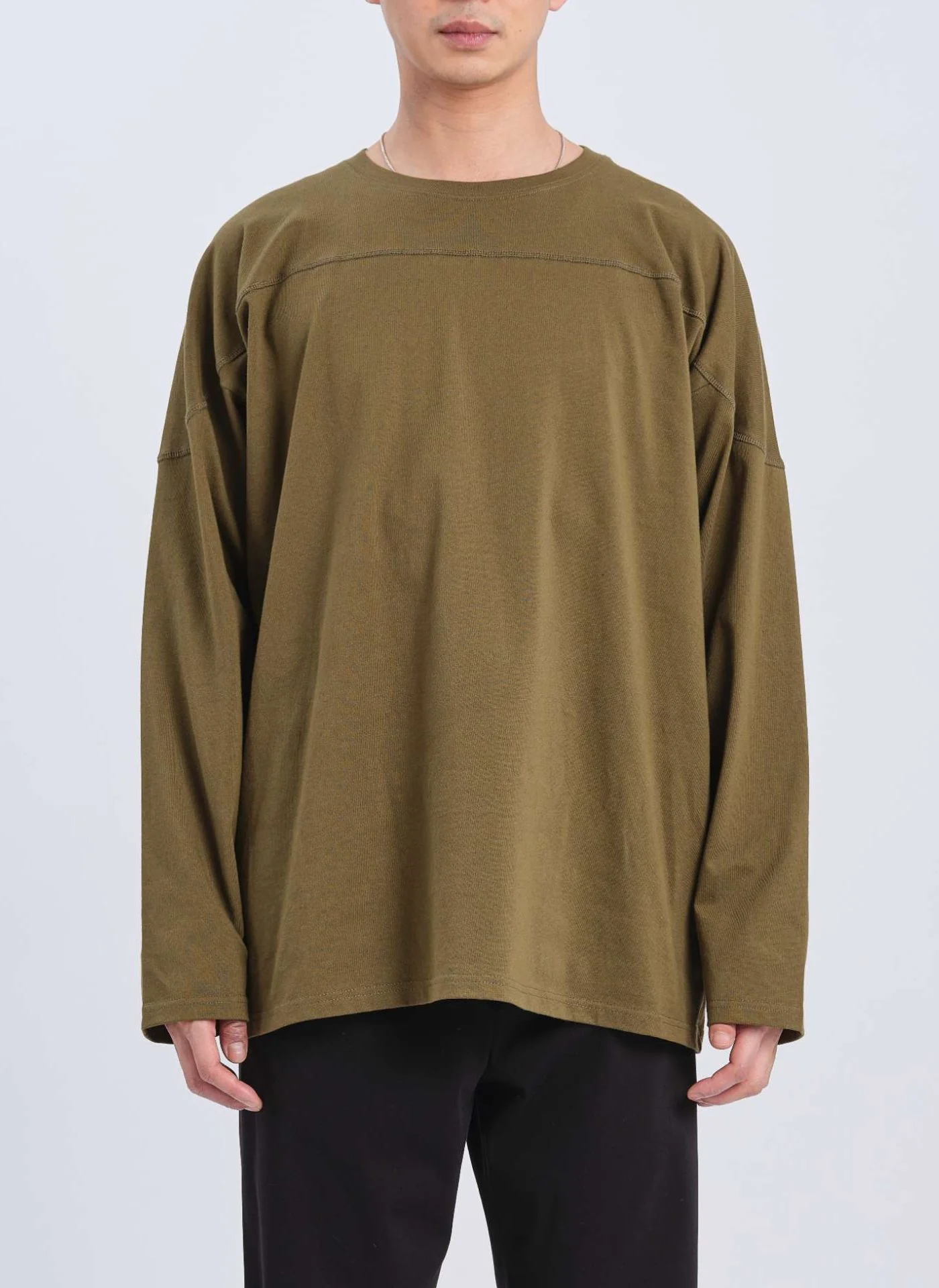 220G Cotton Jersey Long Sleeve Football Top - Umamrii