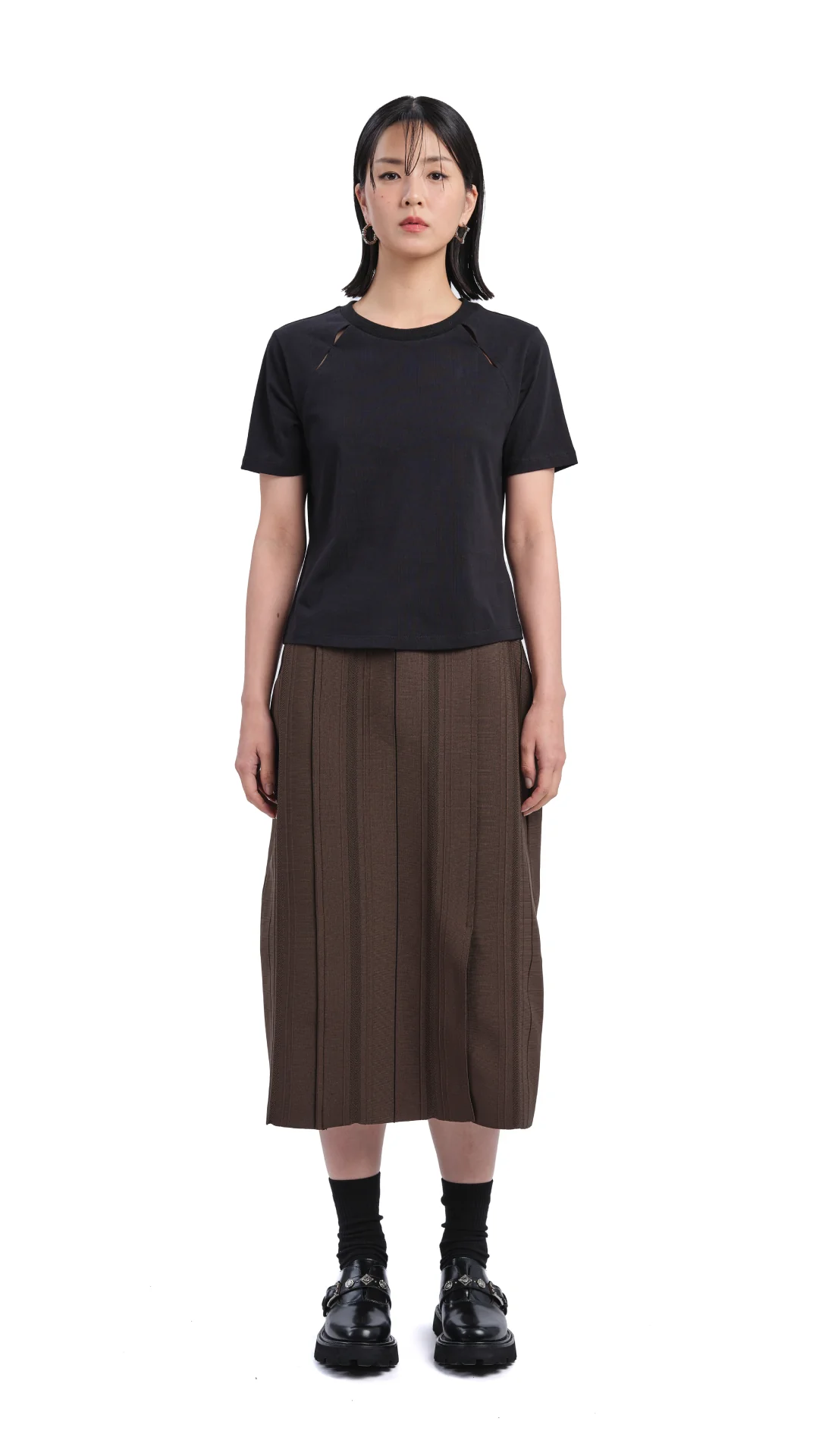 Textured Essential Tee - Umamrii