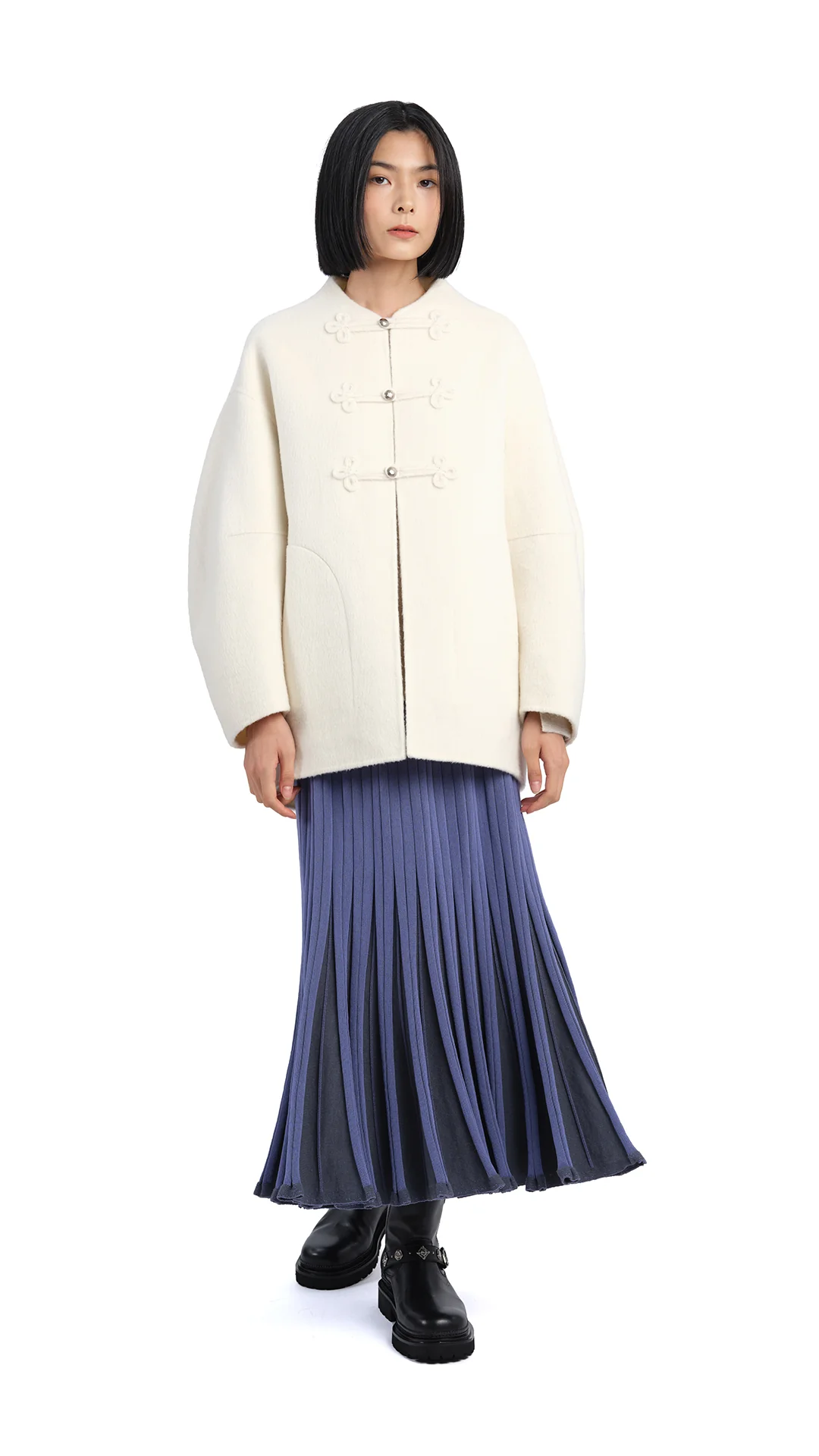 Knitted Flare Skirt - Umamrii