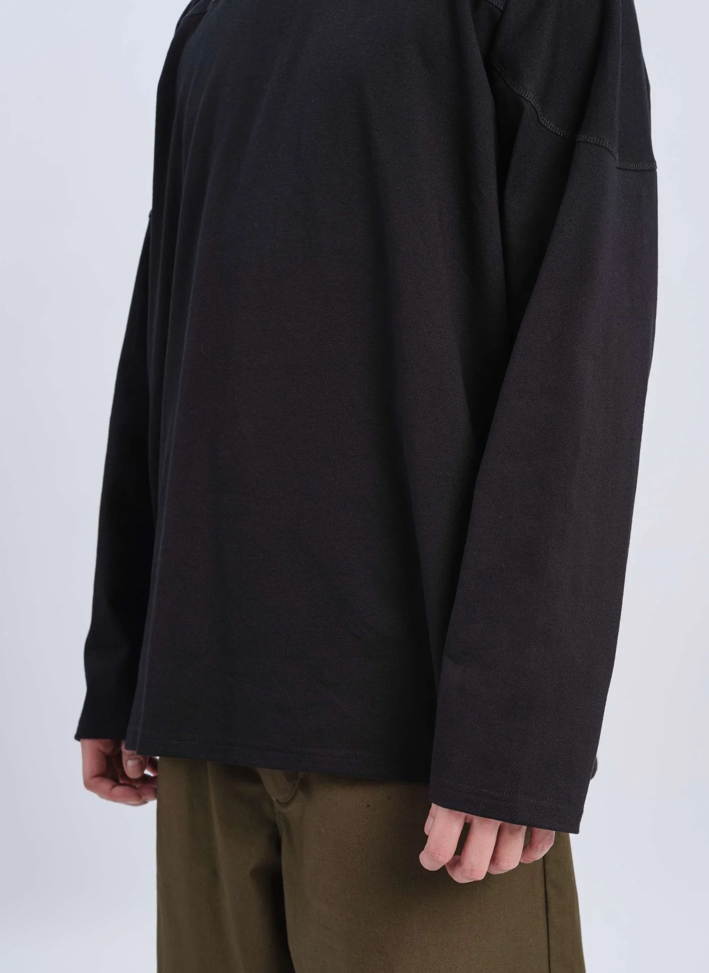 220G Cotton Jersey Long Sleeve Football Top - Umamrii