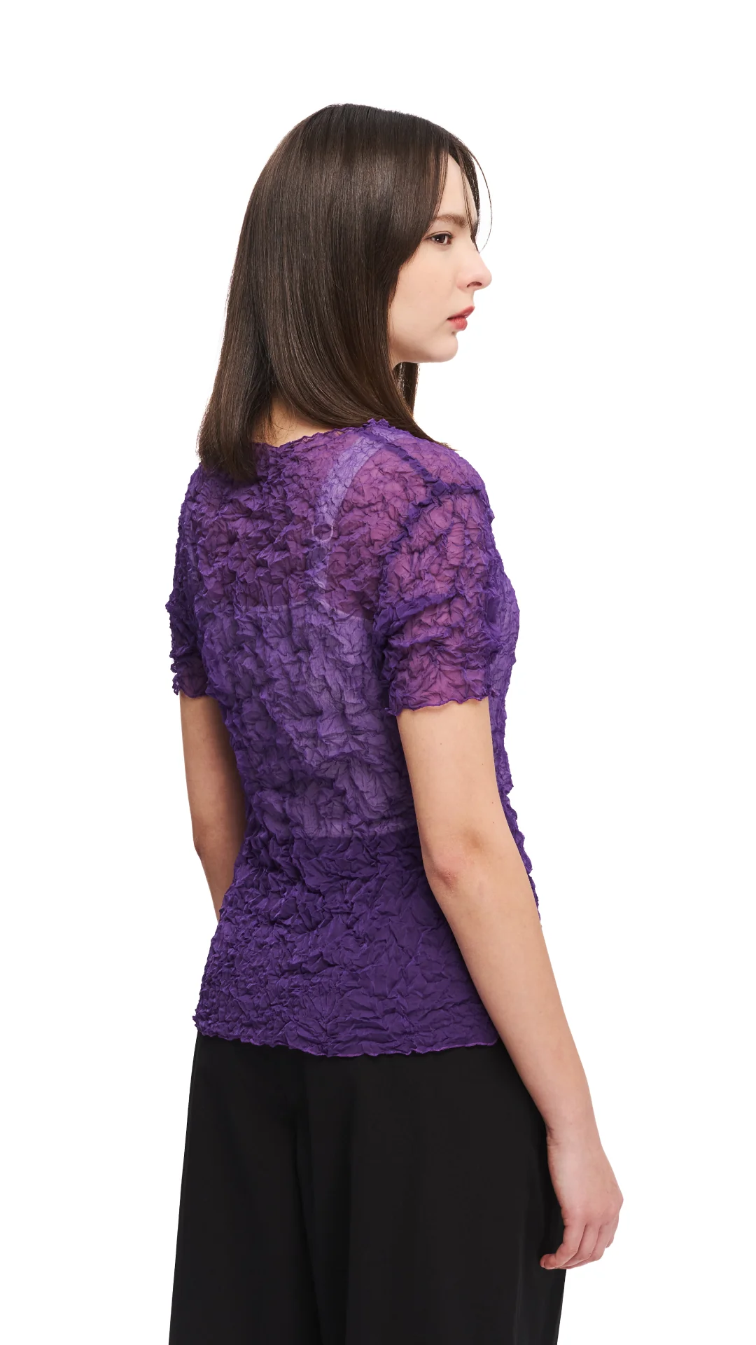 Crinkle Pleat Top - Umamrii