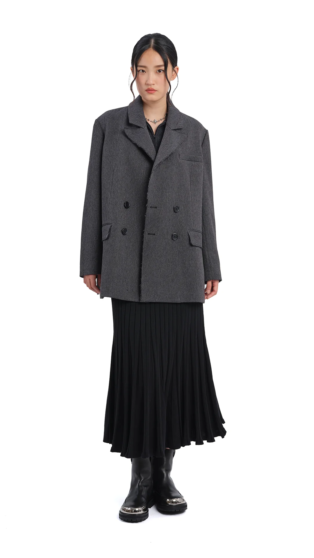 Knitted Flare Skirt - Umamrii