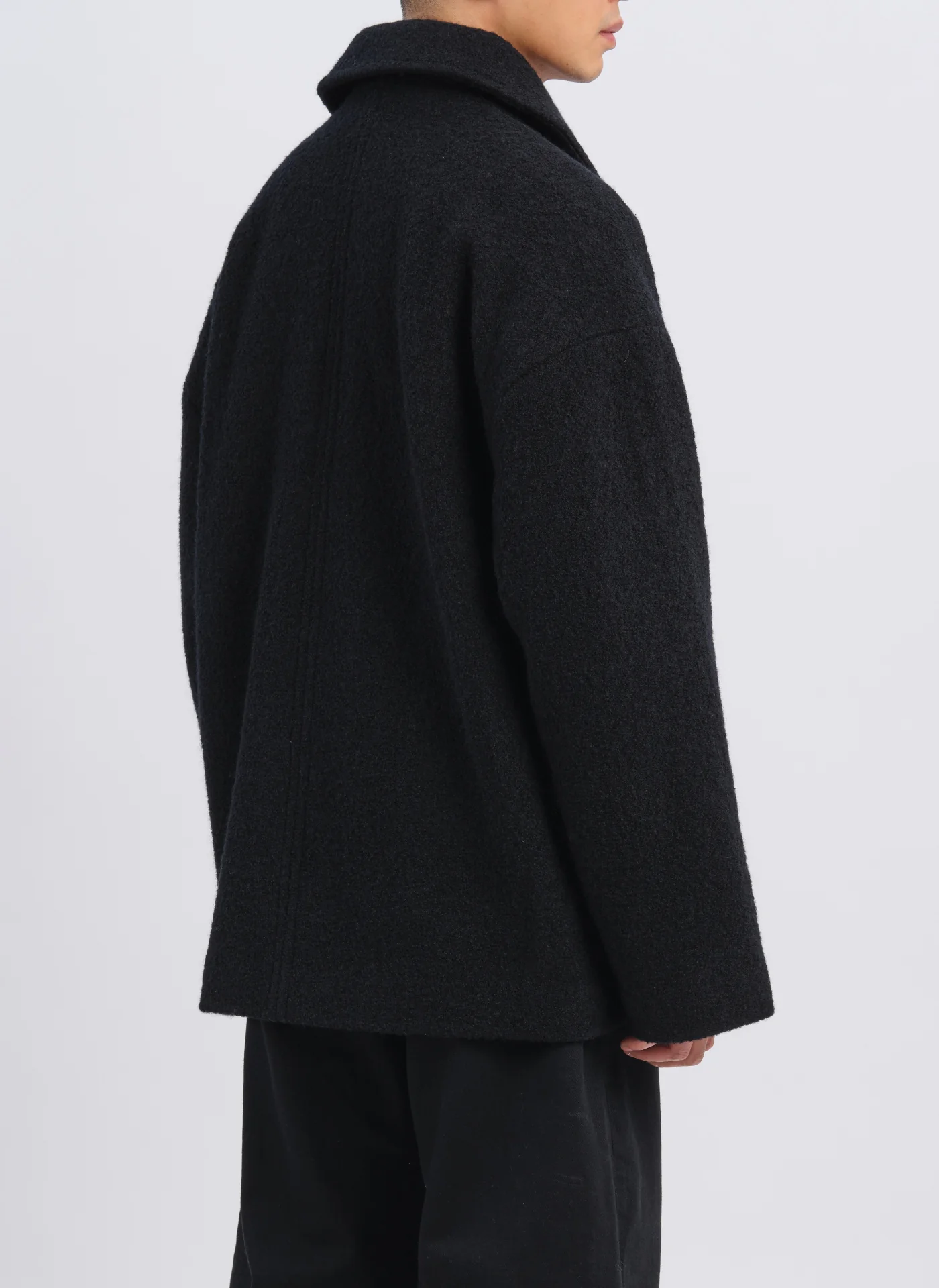 Boiled Wool Cruiser Jacket - Umamrii