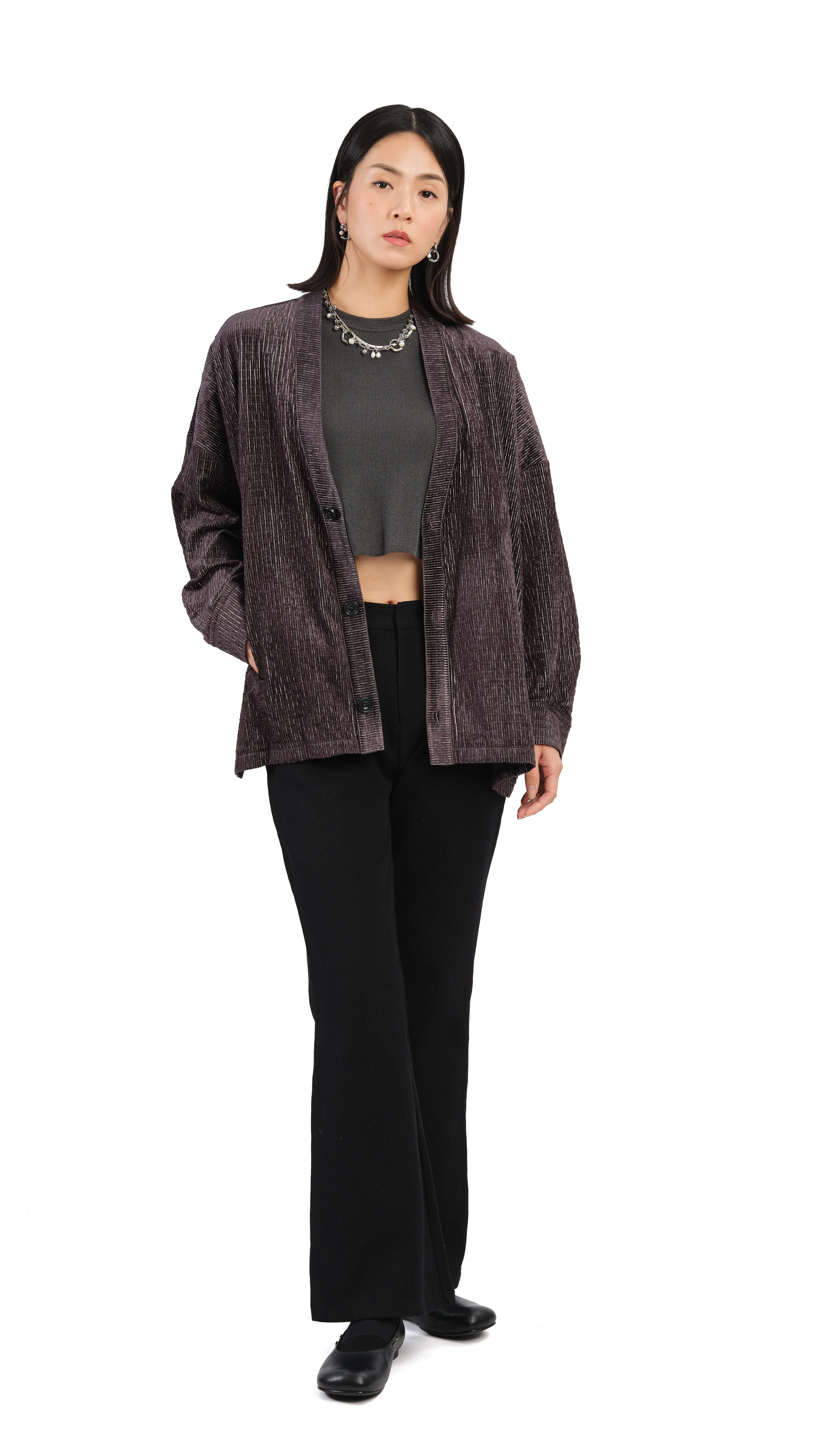 Sheer Knit Vest - Umamrii