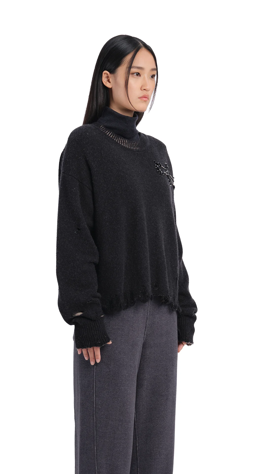 Distressed Pullover - Umamrii