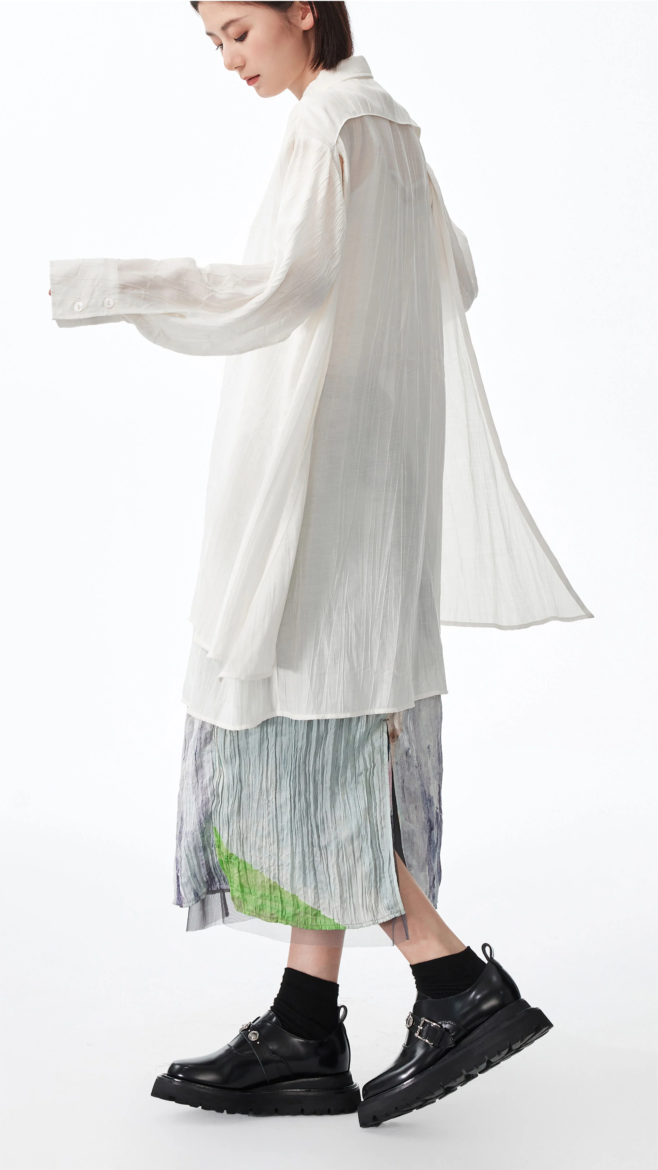 Crinkle Shirt - Umamrii