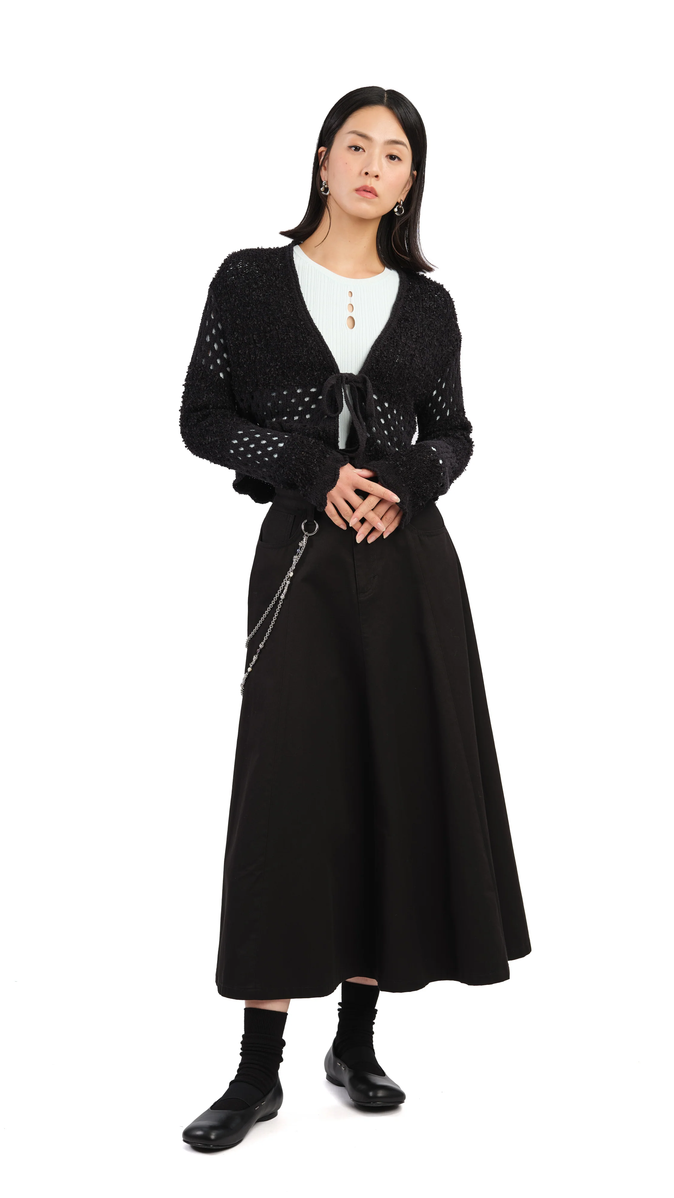 Ruffles Trim Skirt - Umamrii