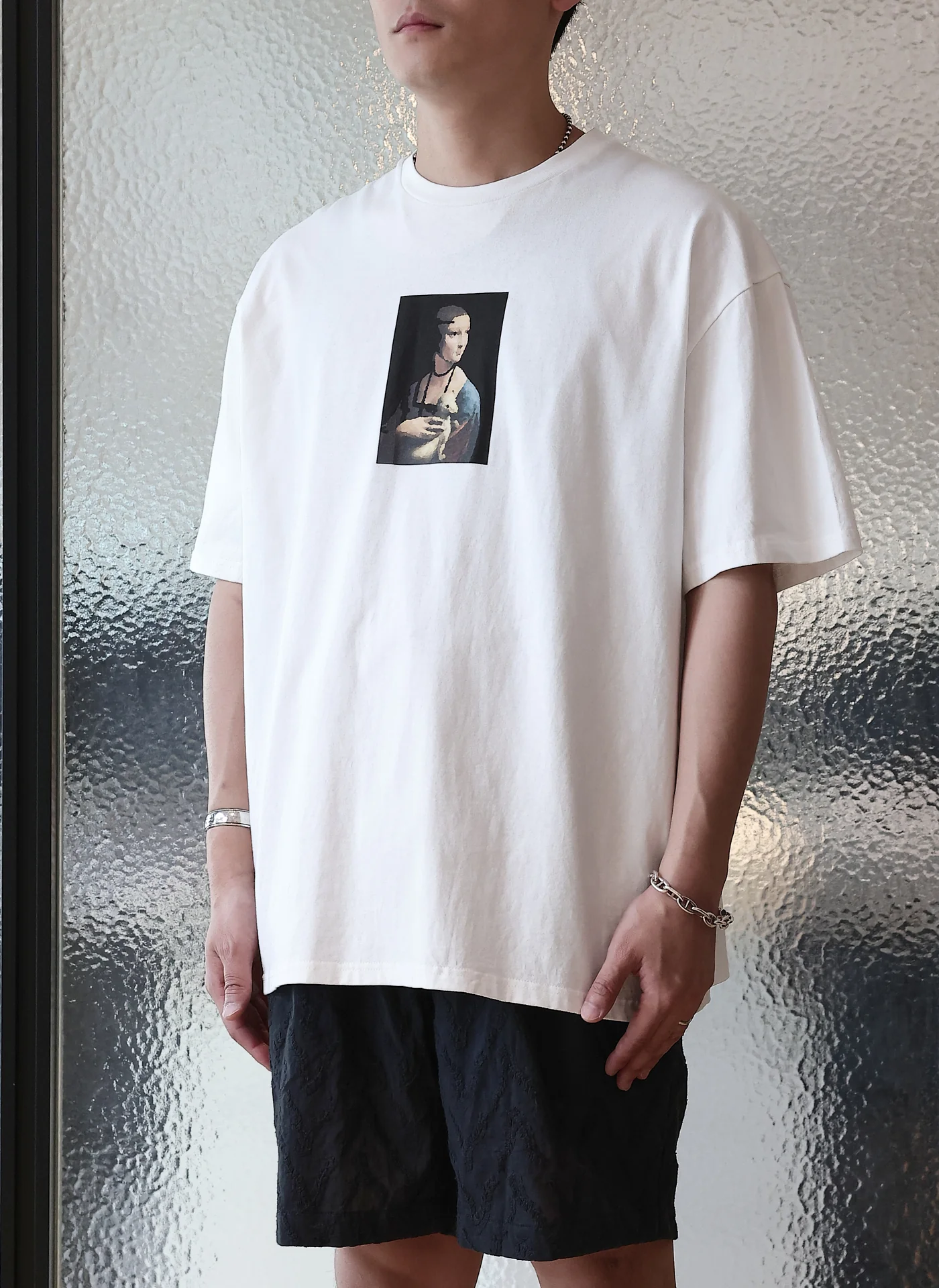 Dama Con Lermellino Cotton Embroidery Top - Umamrii