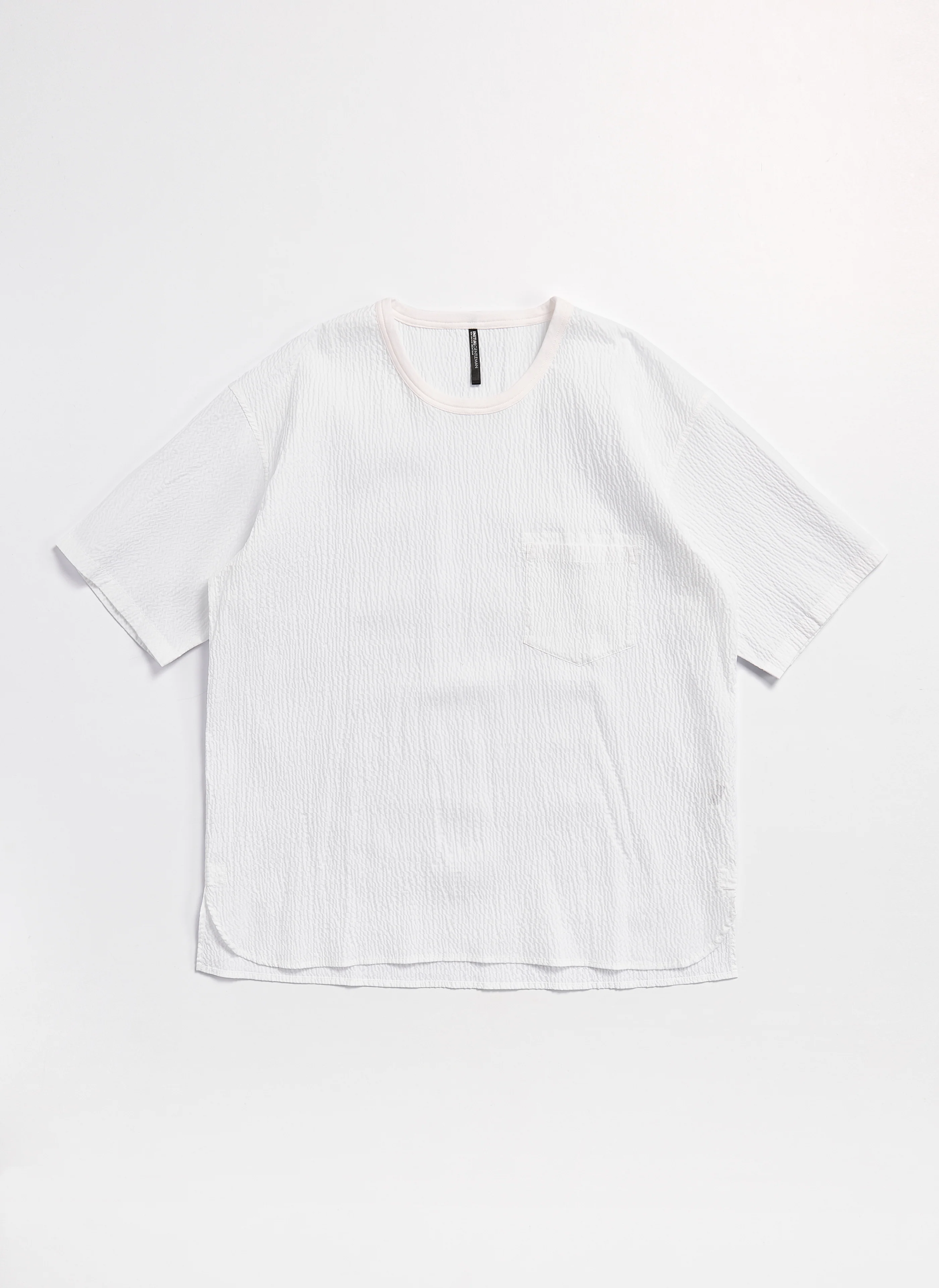 Cotton Nylon Seersucker Tops - Umamrii