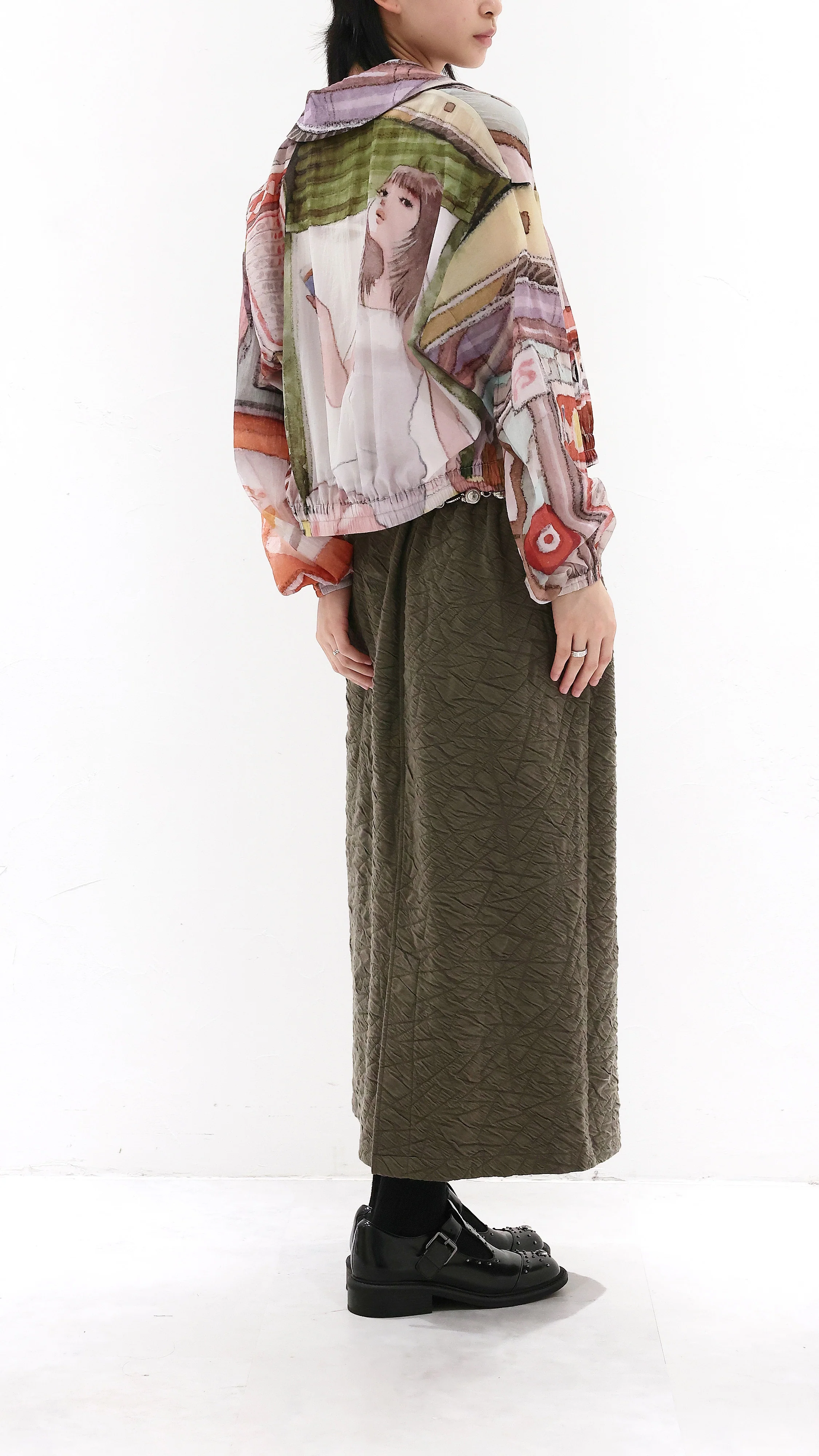 INITIAL x Little Thunder Pattern Work Jacket - Umamrii