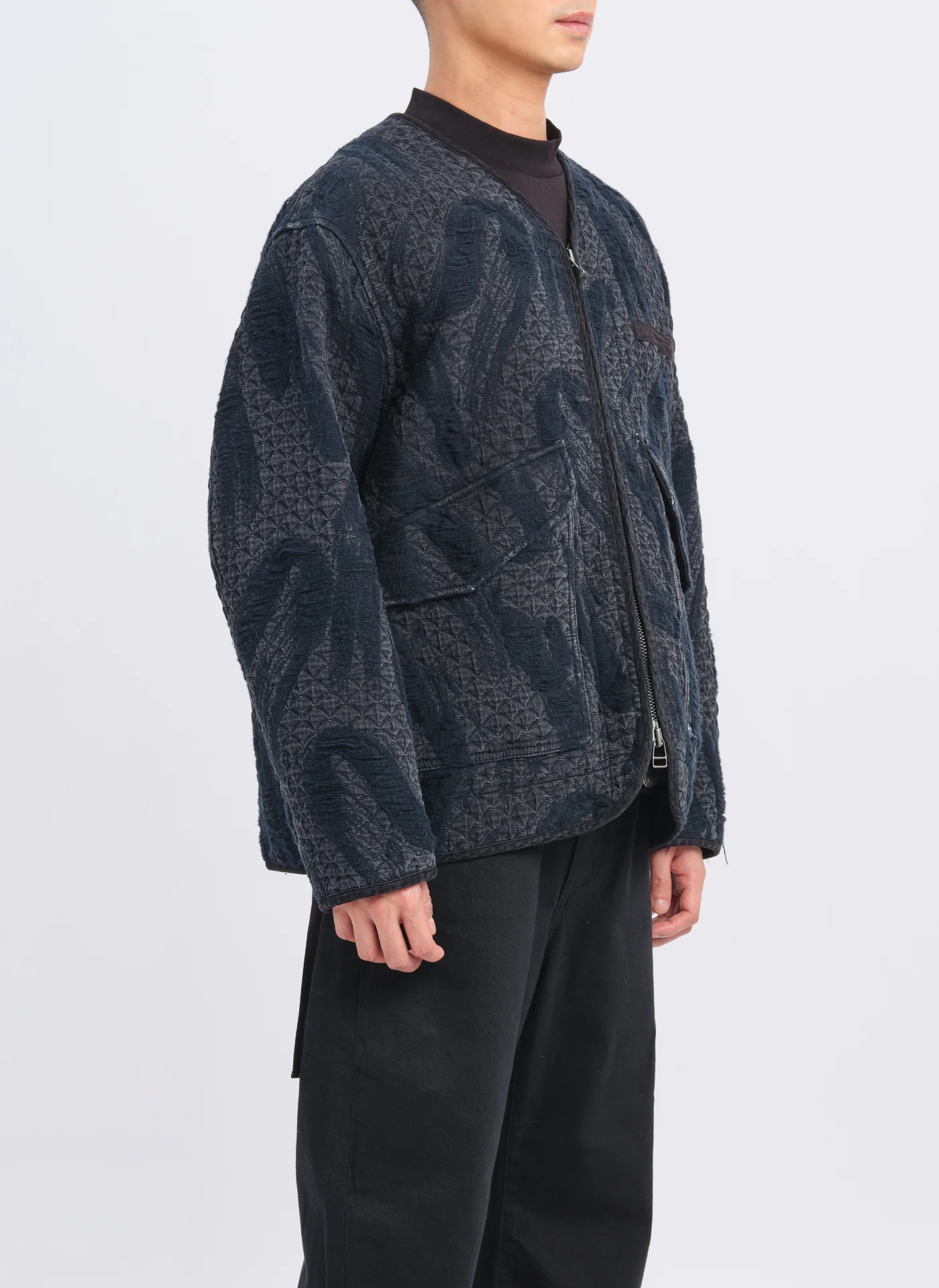 Cotton Polyester Jacquard Paisley M65 Liner - Umamrii