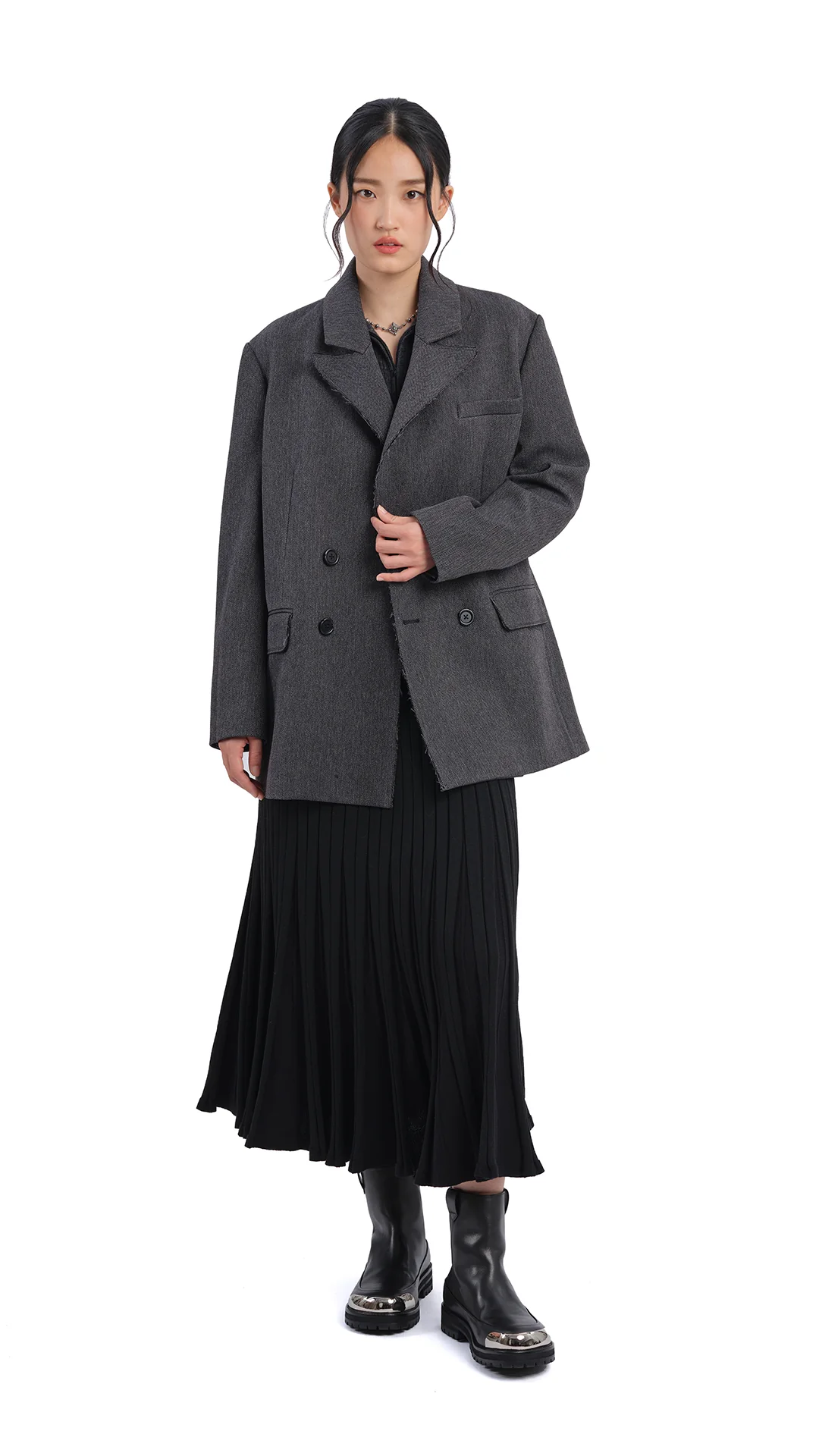 Knitted Flare Skirt - Umamrii