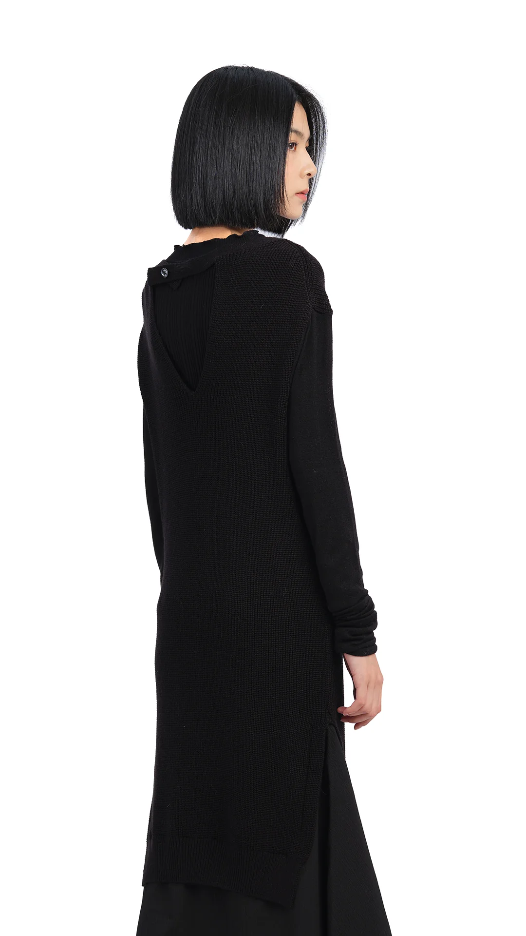 Knitted With Beading Dress - Umamrii