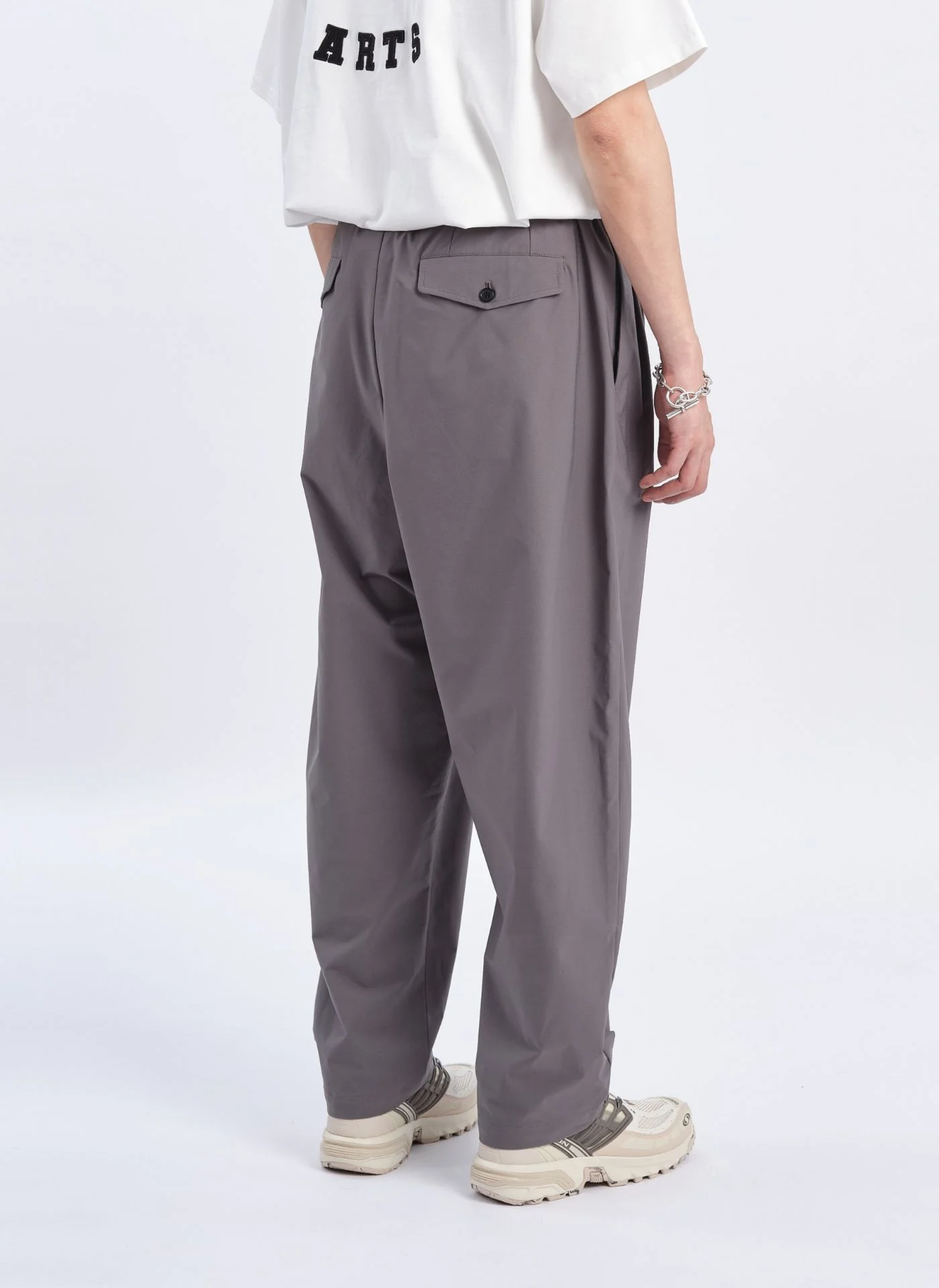 Cotton Touch Solotex Wide Tapered Pants (P-12) - Umamrii