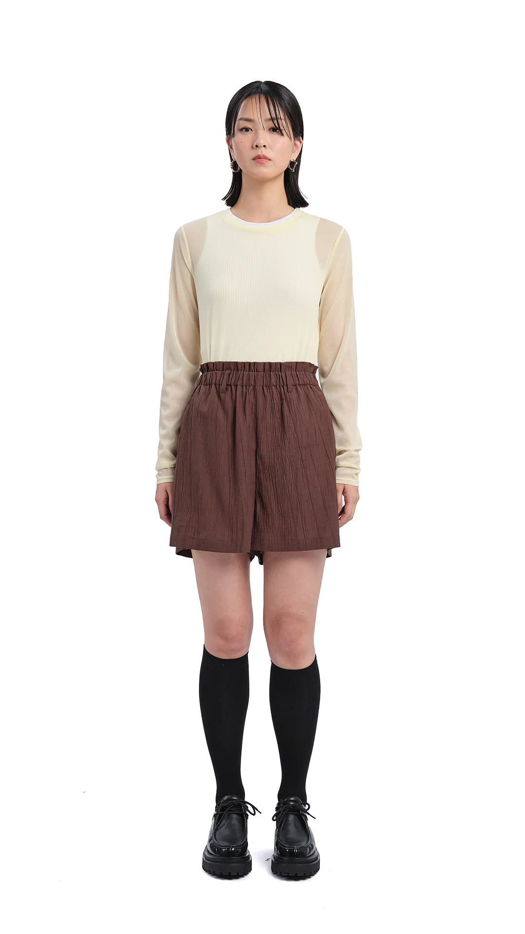 Creased Shorts - Umamrii